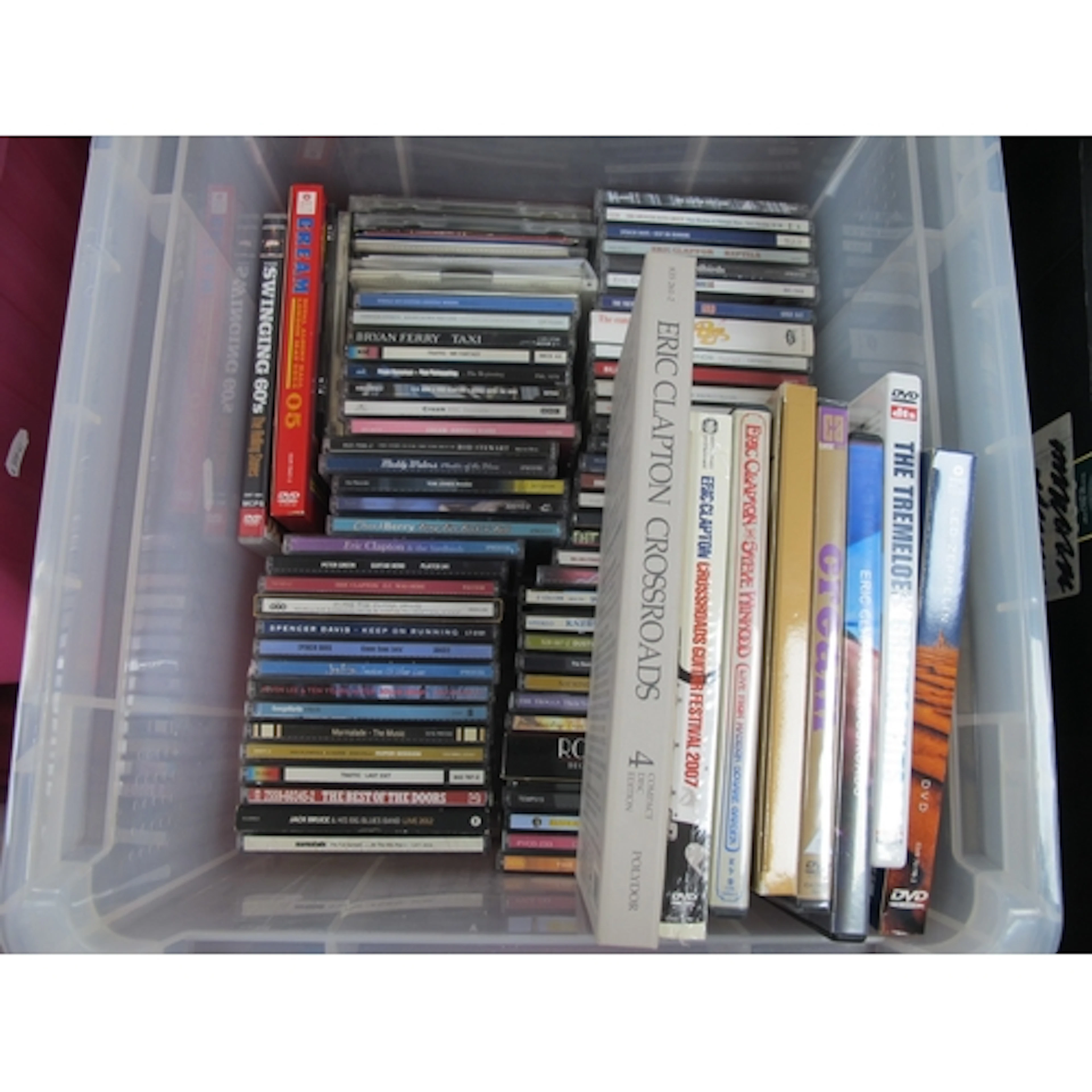 Lot of 80+ CD albums and singles, including titles by Rod St...