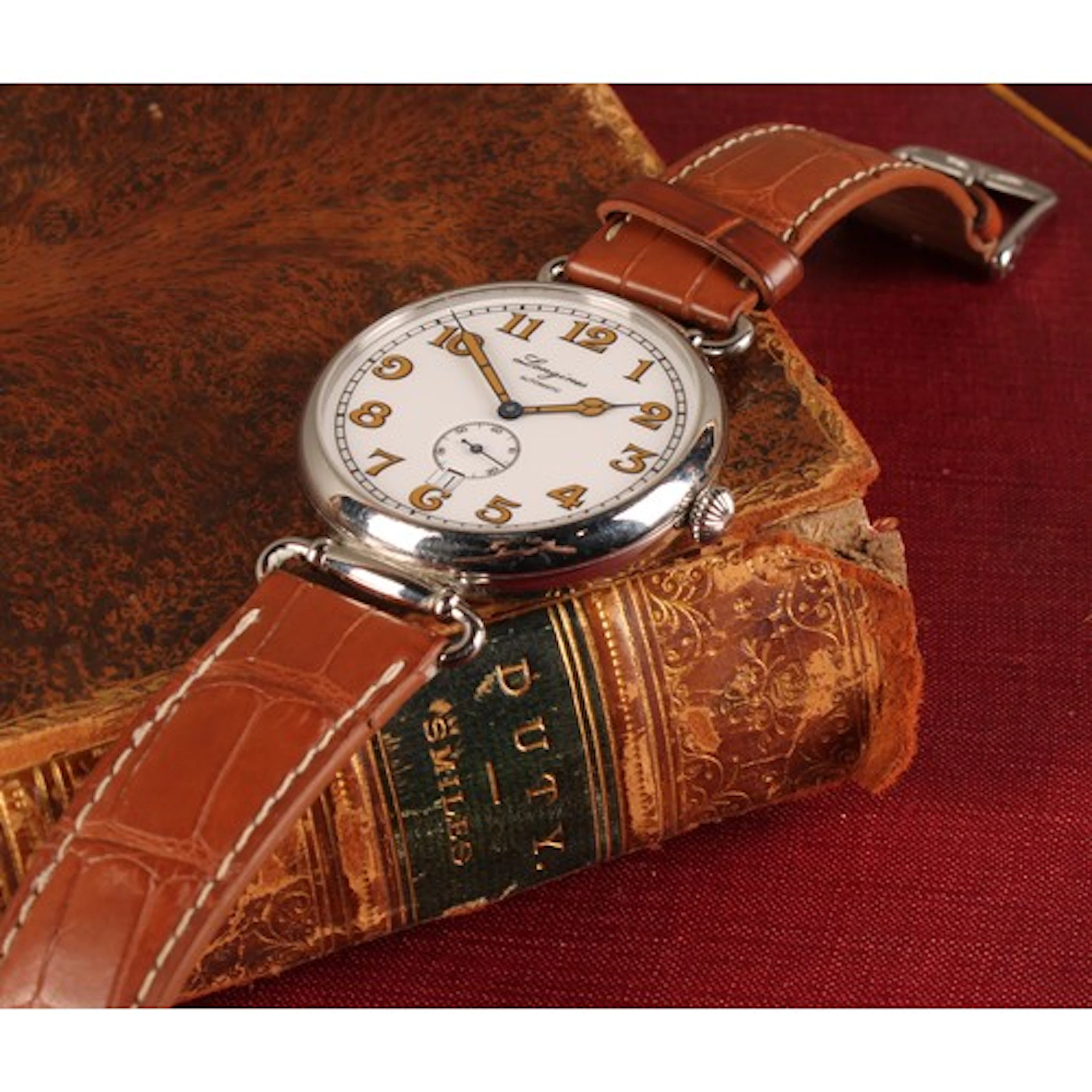 A Longines Heritage 1918 Collection officer's trench type ge...