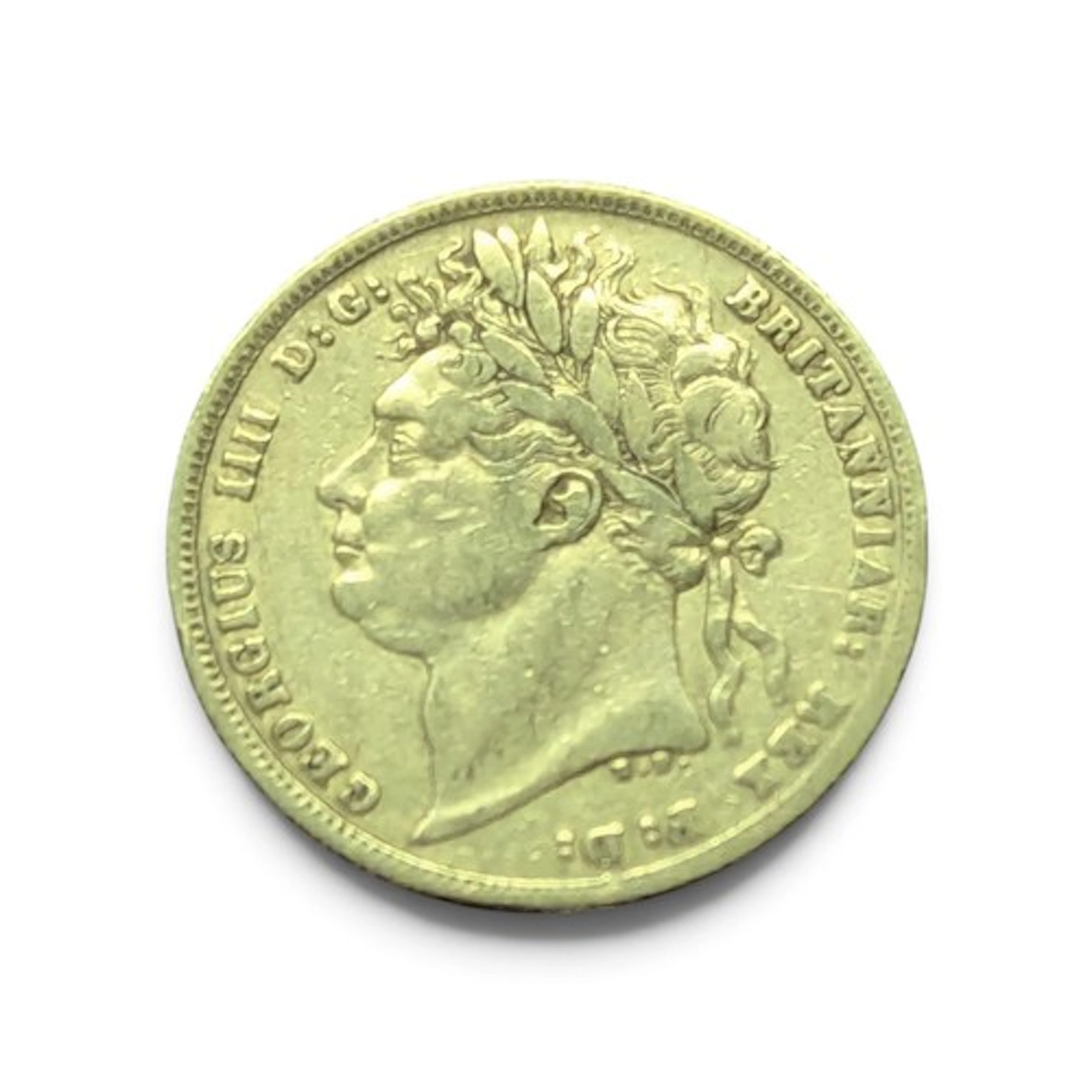 A George IV sovereign, 1821, London mint, 7.8g
