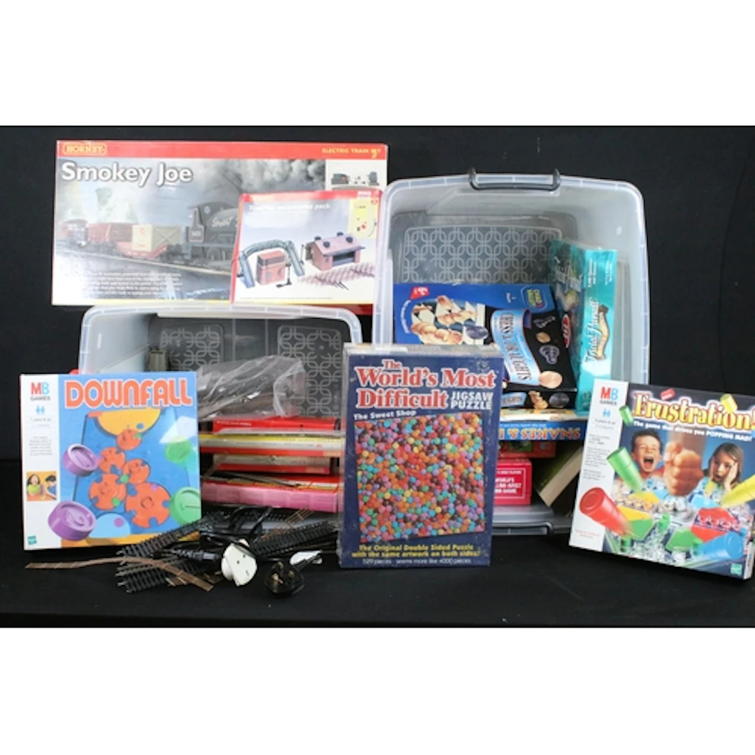 Collection of Hornby OO gauge model railway to include boxed...