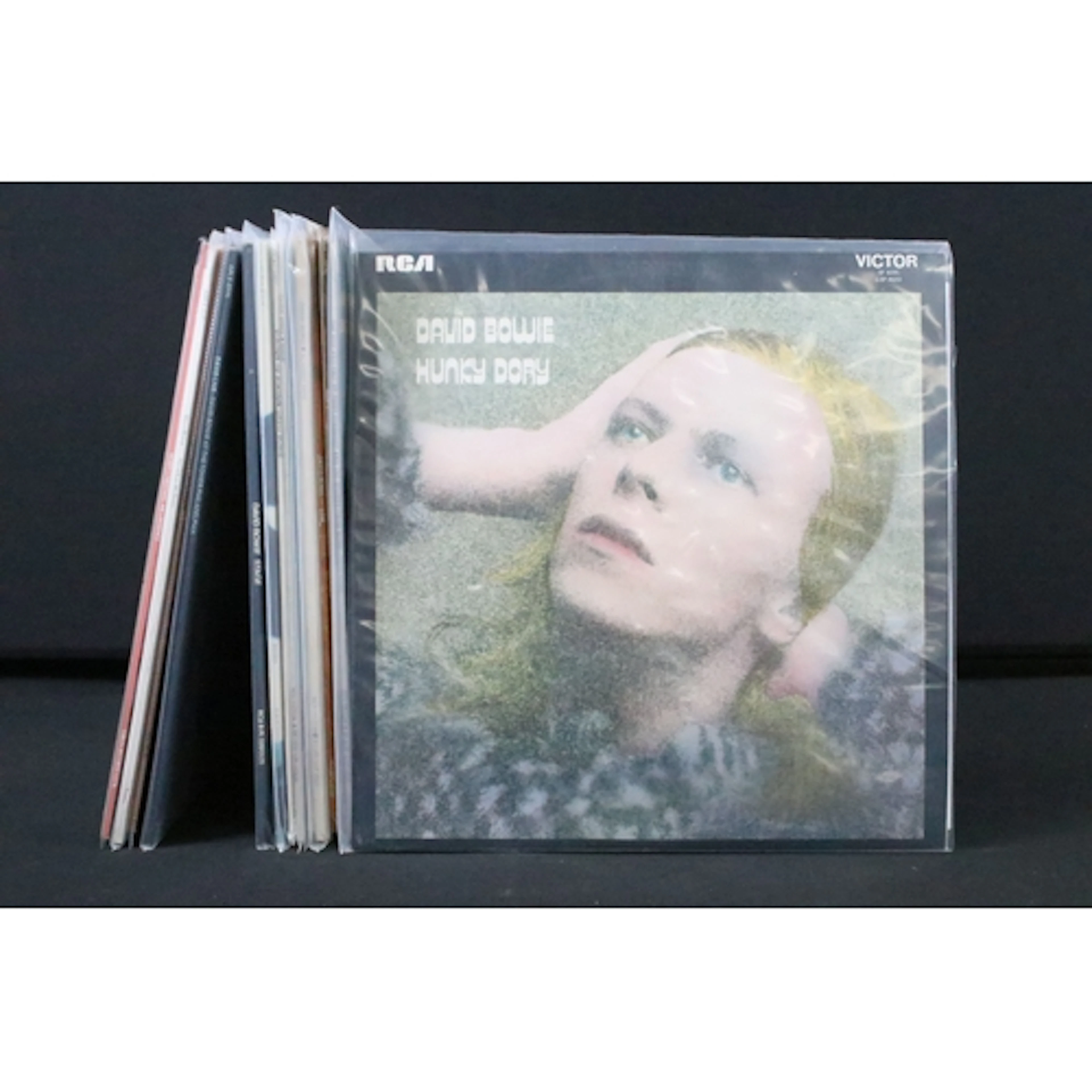 Vinyl - 14 David Bowie LPs to include Hunky Dory (3T / 3T, n...