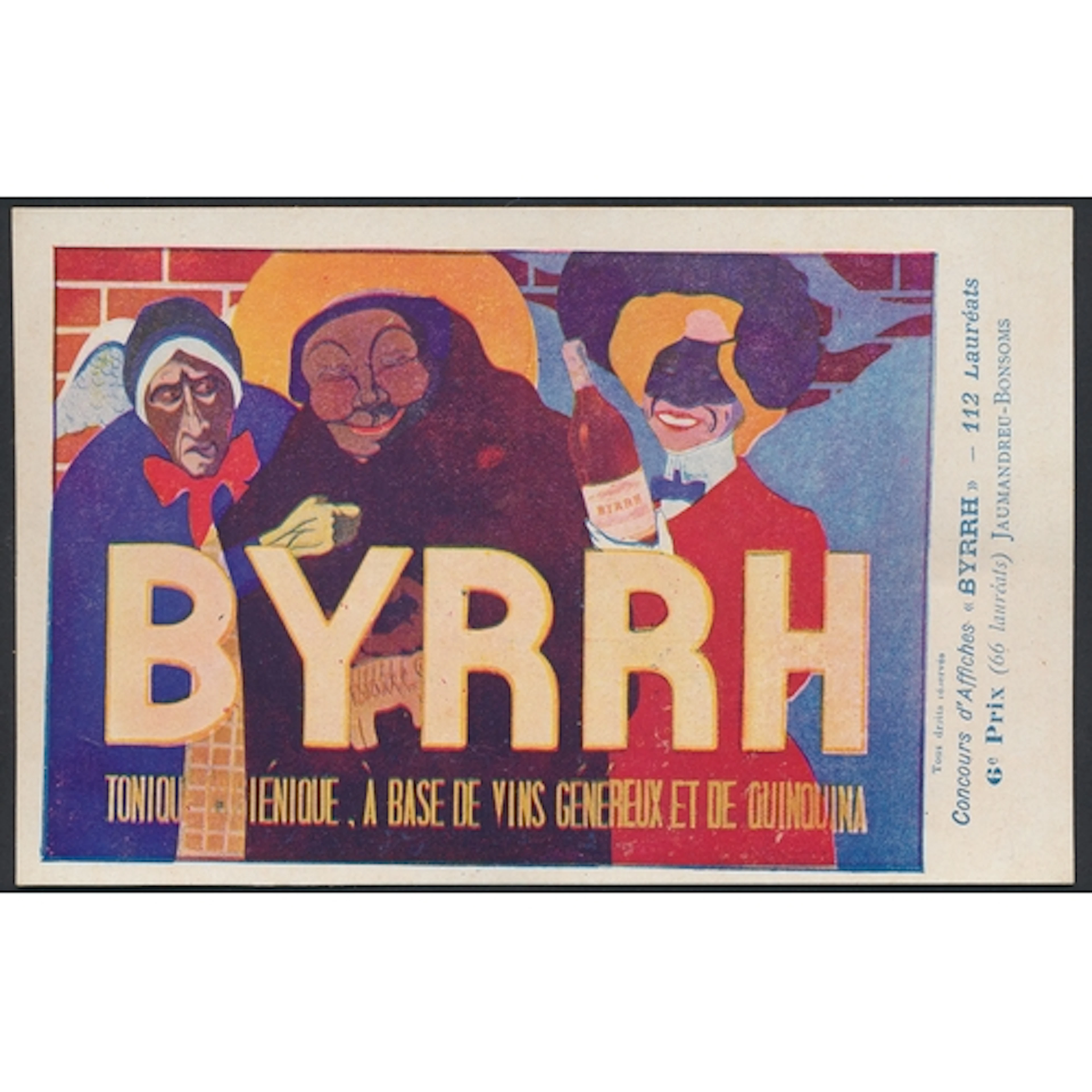 Advertisements. Coln. of loose artist drawn vintage cards, i...