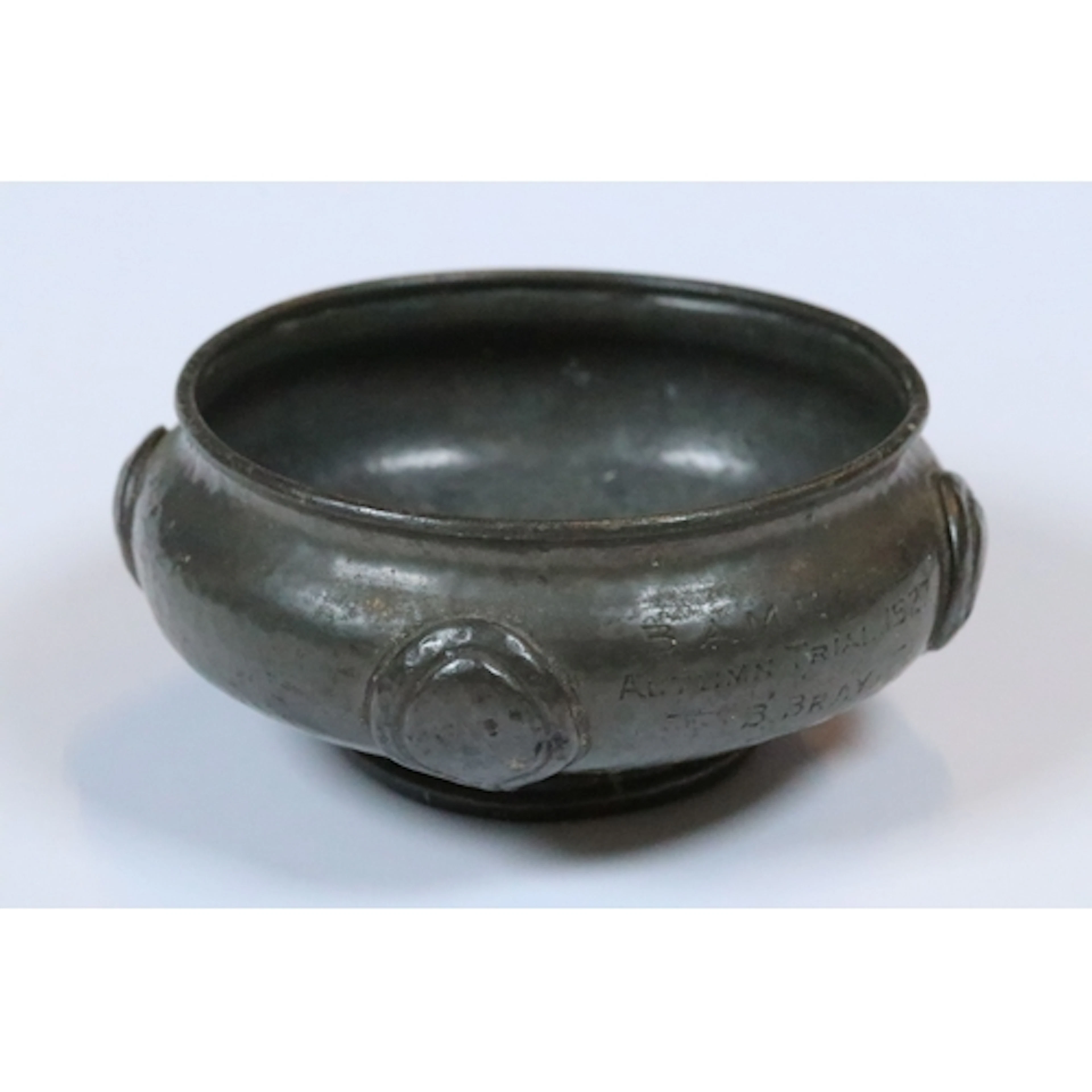 Tudric pewter shallow bowl, impressed 'Made in England' and ...