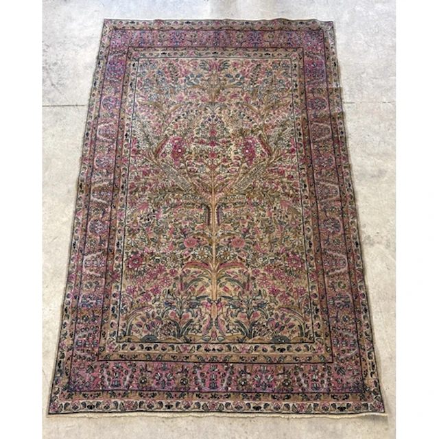 An early 20th century Persian Tabriz tree of life carpet, ag...