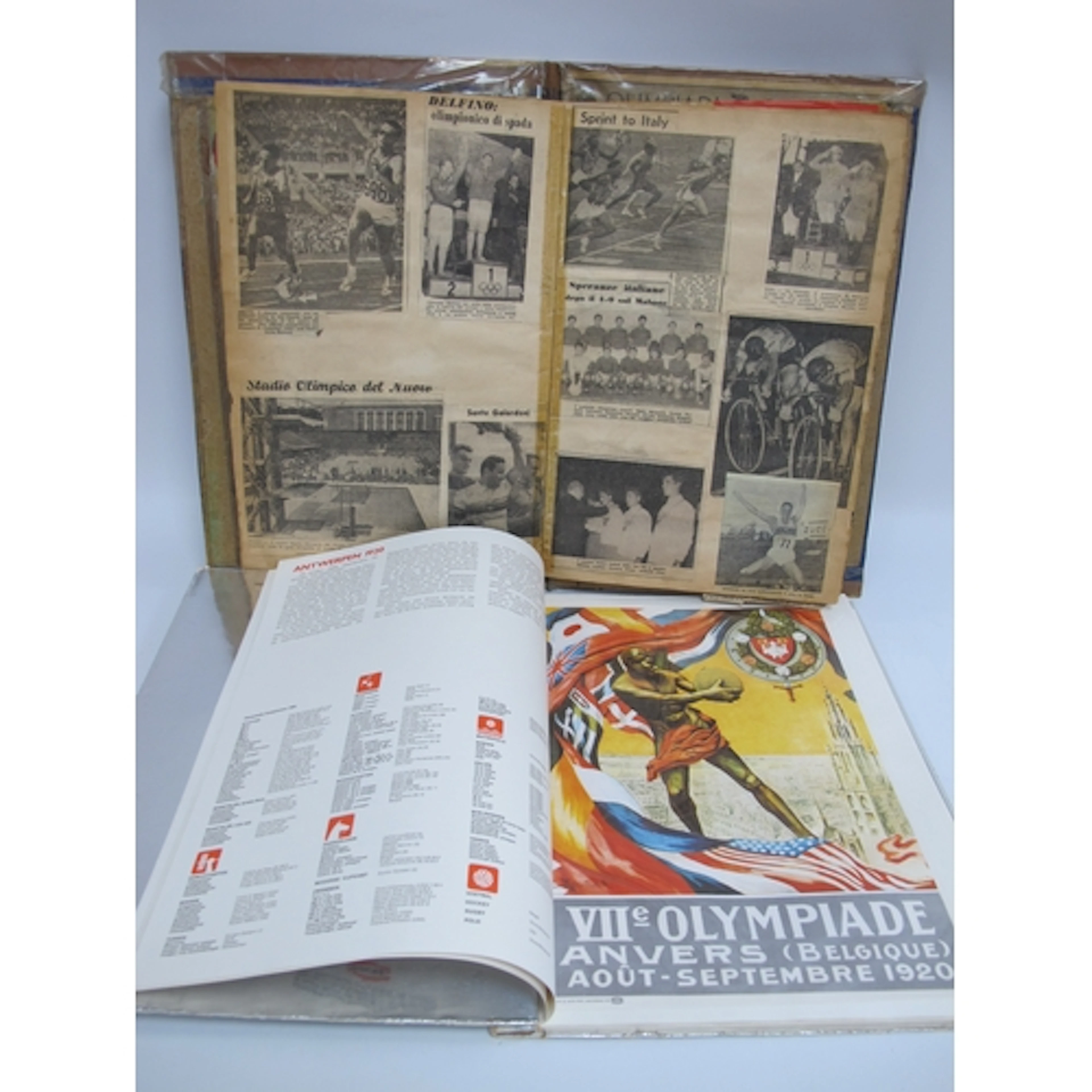 History of The Olympic Posters Book, Texaco 1972, Rome 1960,...
