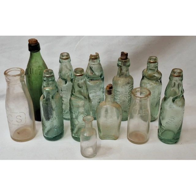 Vintage Dug Bottles incl. Rochester, R Whites, H Tomlin, The...