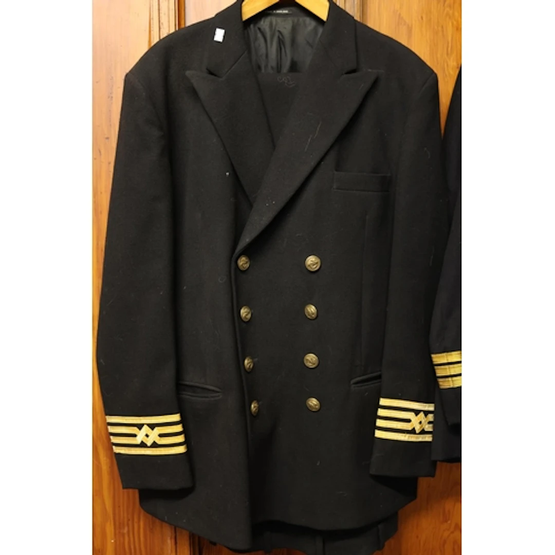 Reserve Captain's uniform, double breasted jacket, trousers.