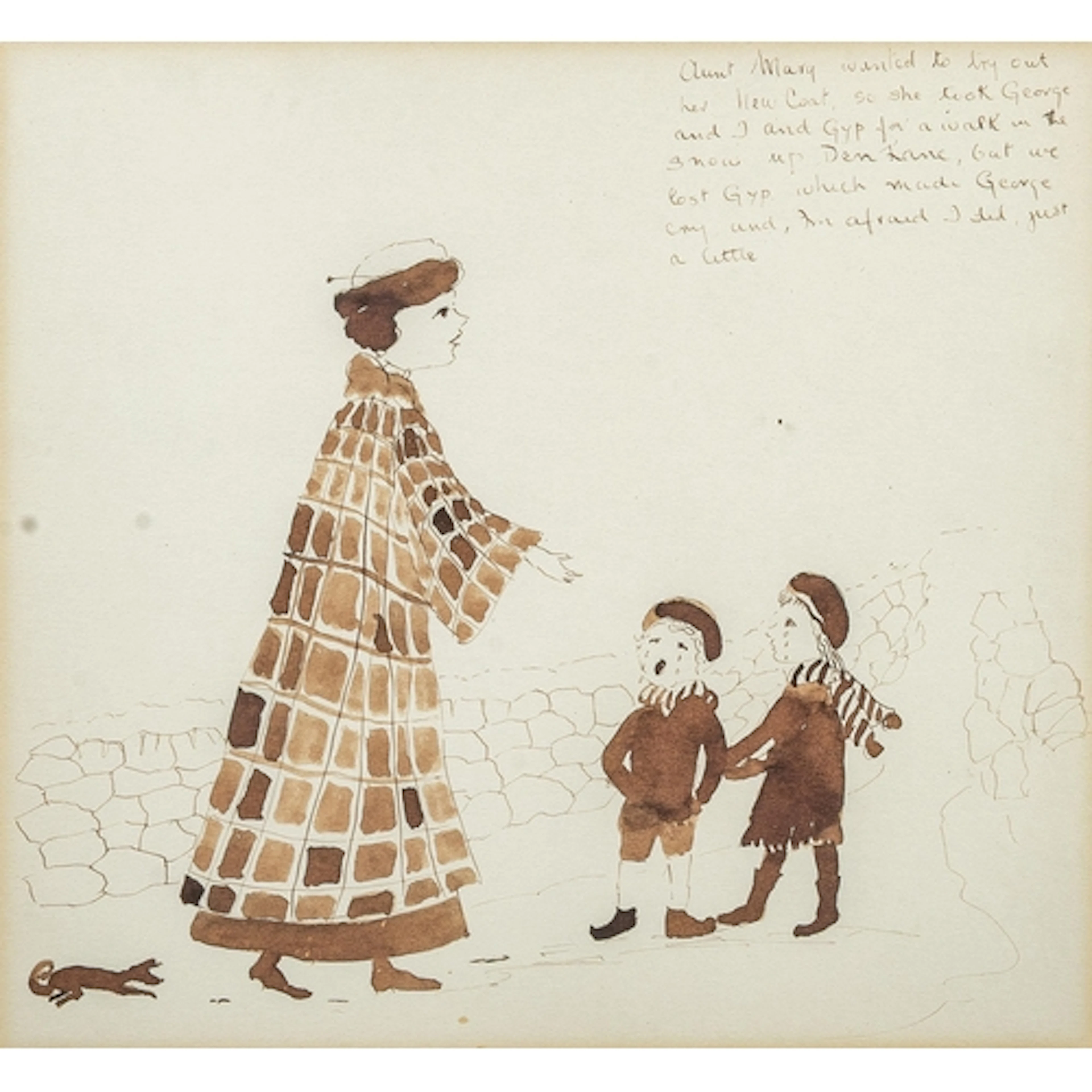 Helen Bradley (British, 1900-1979), Aunt Mary wanted to try ...