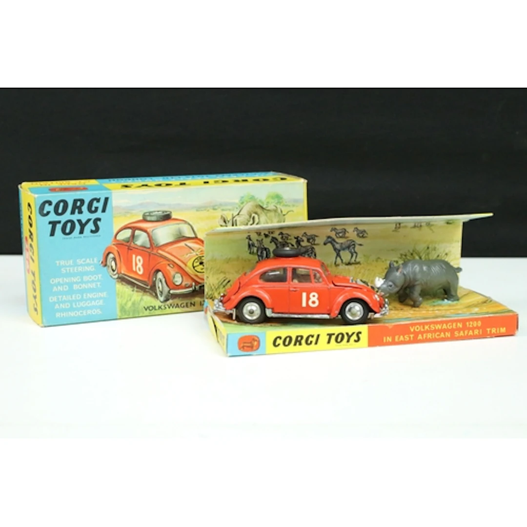 Boxed Corgi 256 Volkswagen 1200 in East African Safari trim ...