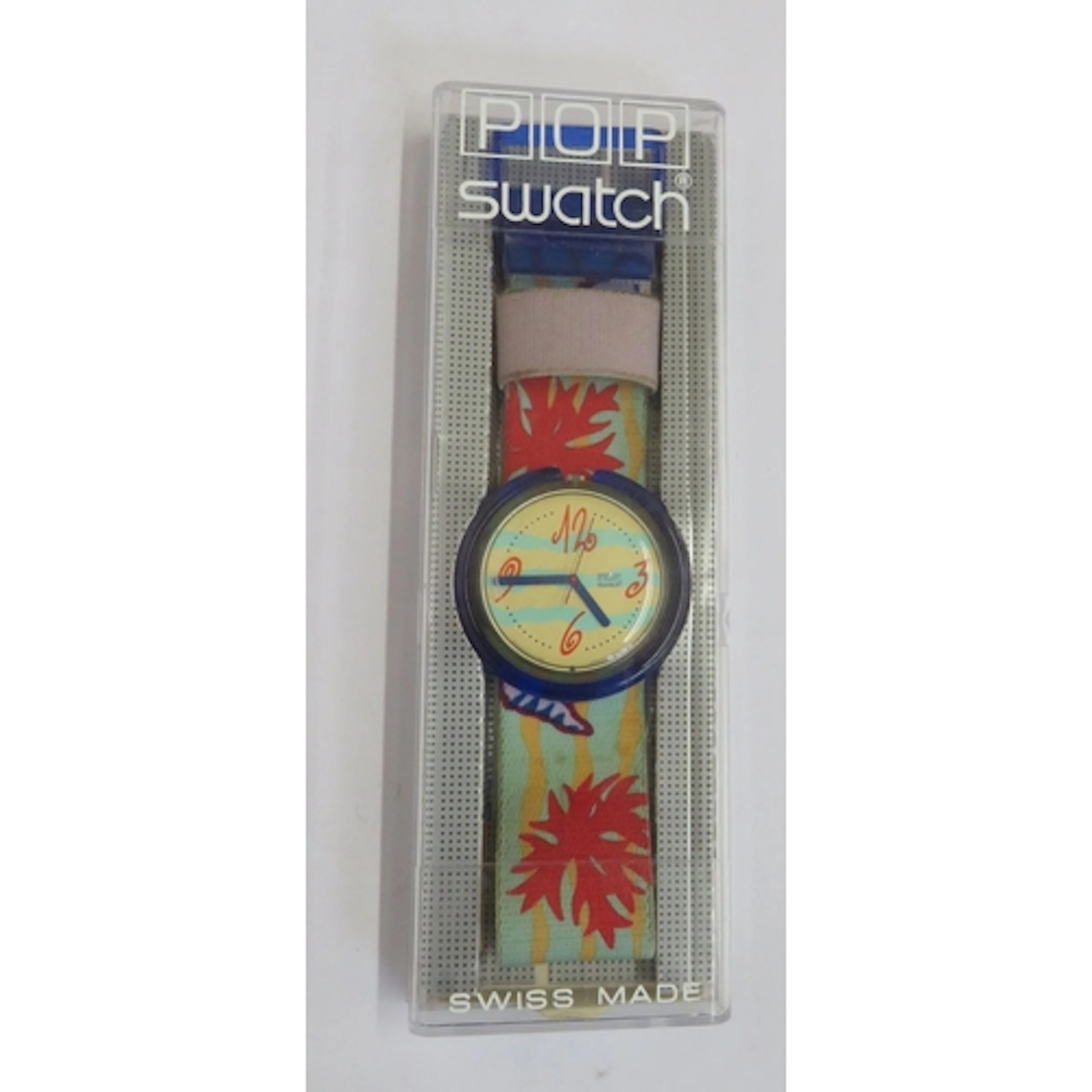Vintage Pop Swatch Coquillage Watch in original packaging UN...