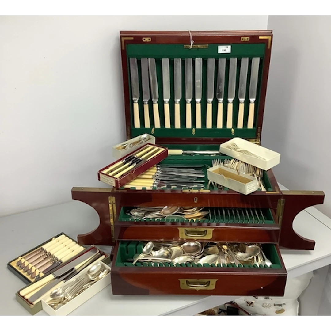 A Quantity of Assorted Plated Cutlery, various makers and pa...