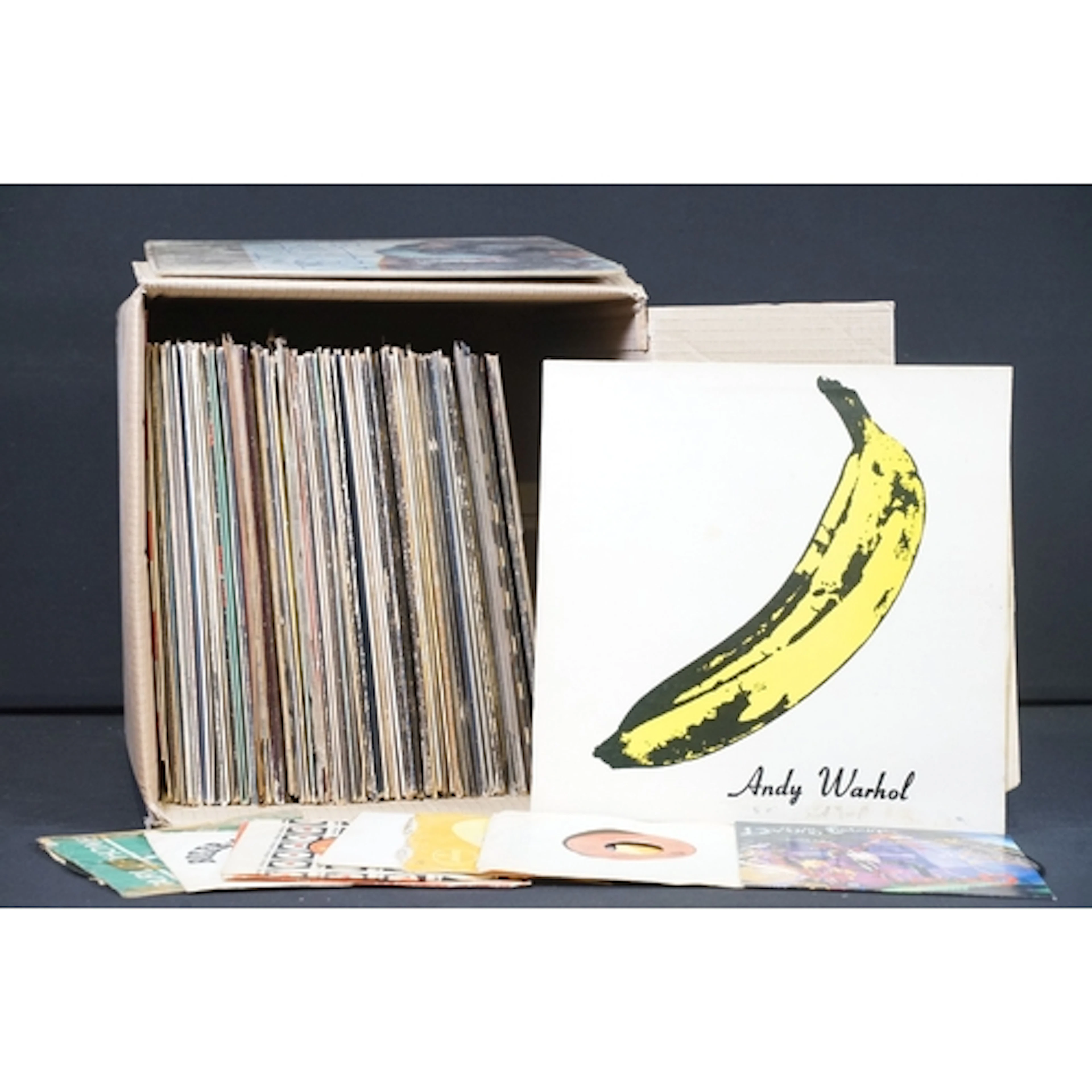 Vinyl - 69 Rock & Pop LPs, 4 12" and 8 7" to include The Vel...