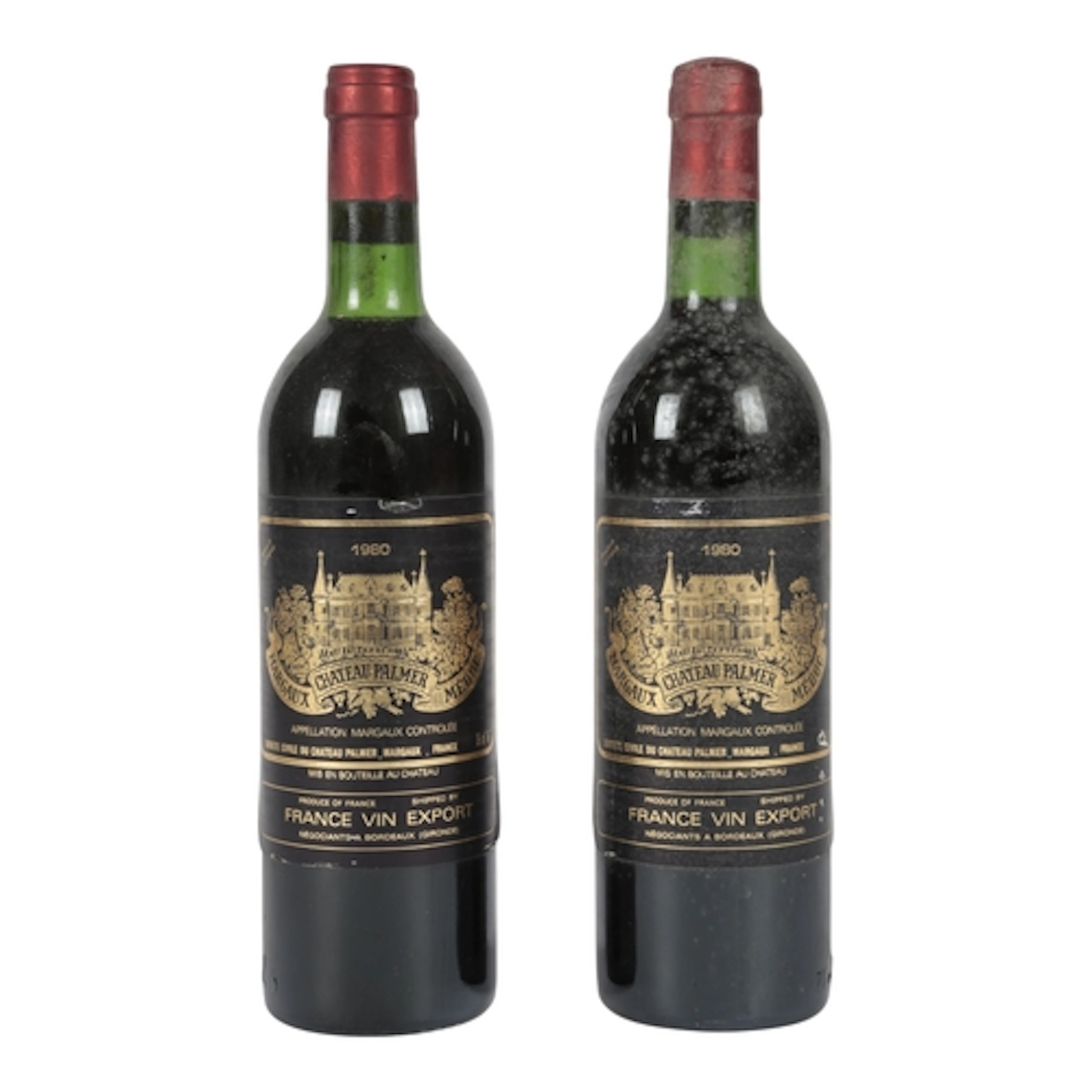 1980 Chateau Palmer, Margaux, France (2) Third Growth. Trois...