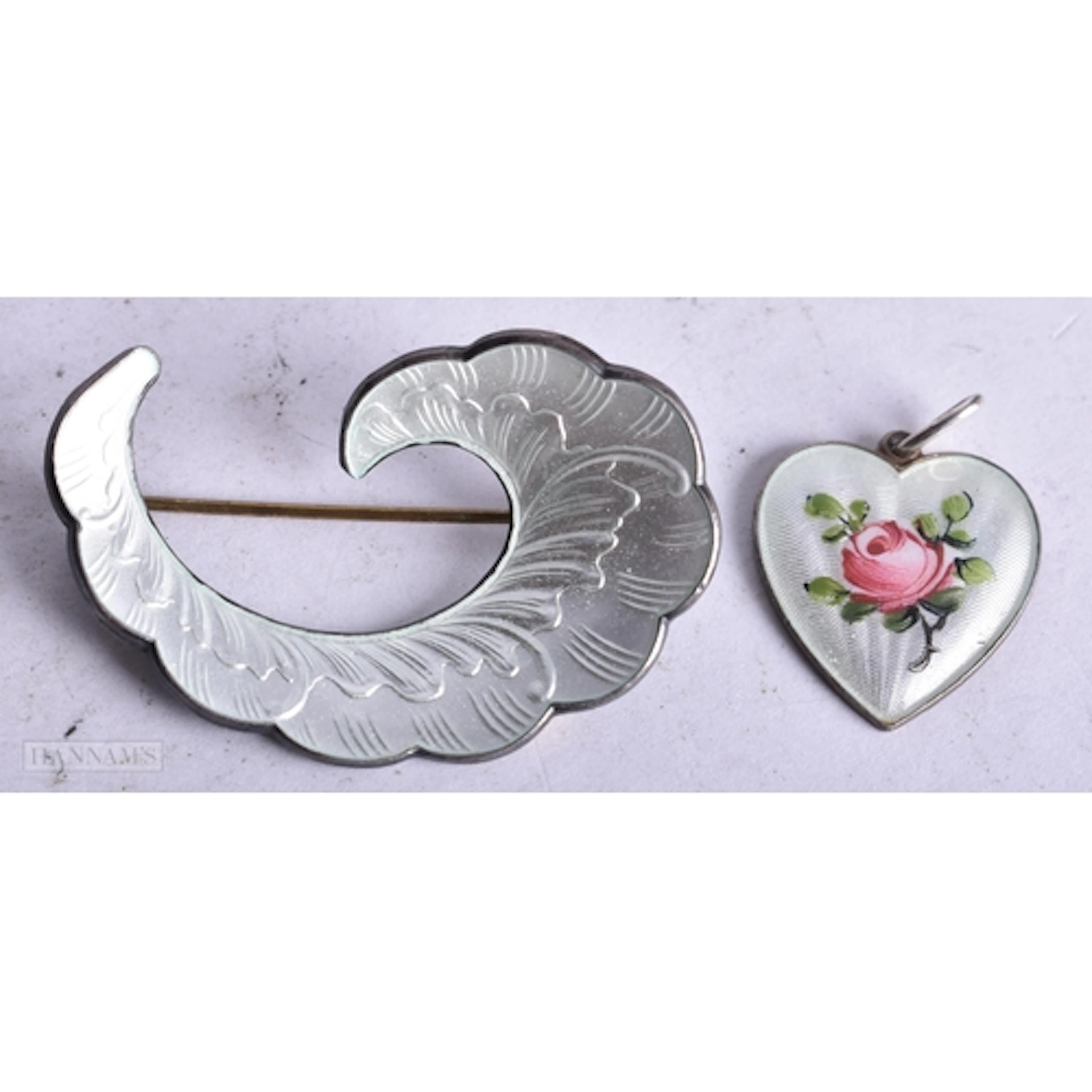 Collection of Sterling Silver Ivar T Holth of Norway Enamel ...