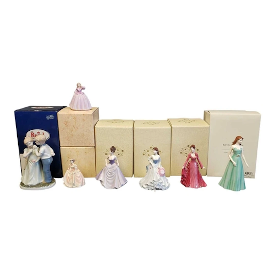 Collection of late 20th century china and porcelain boxed fi...