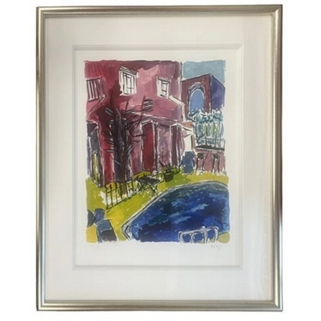 Bob Dylan (b. 1941) Motel Pool, 2011 Giclée print on Hahnem...