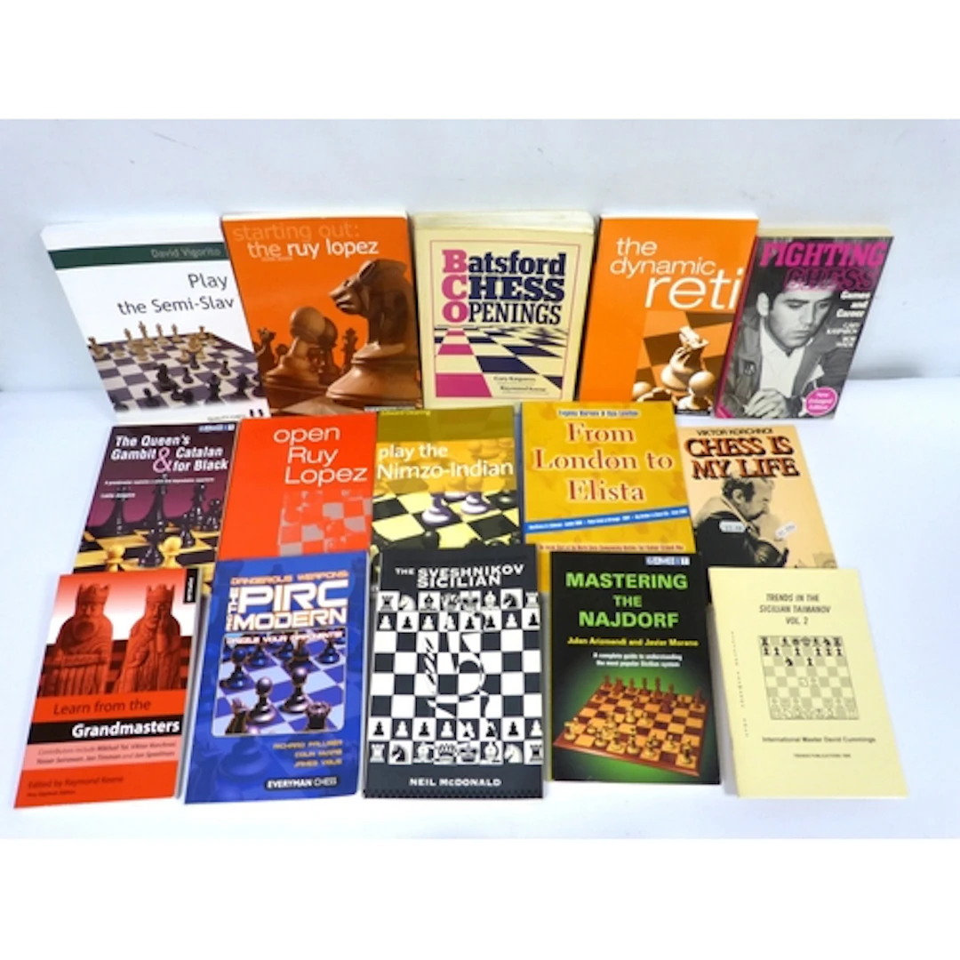 Chess. A carton of various softback publications....