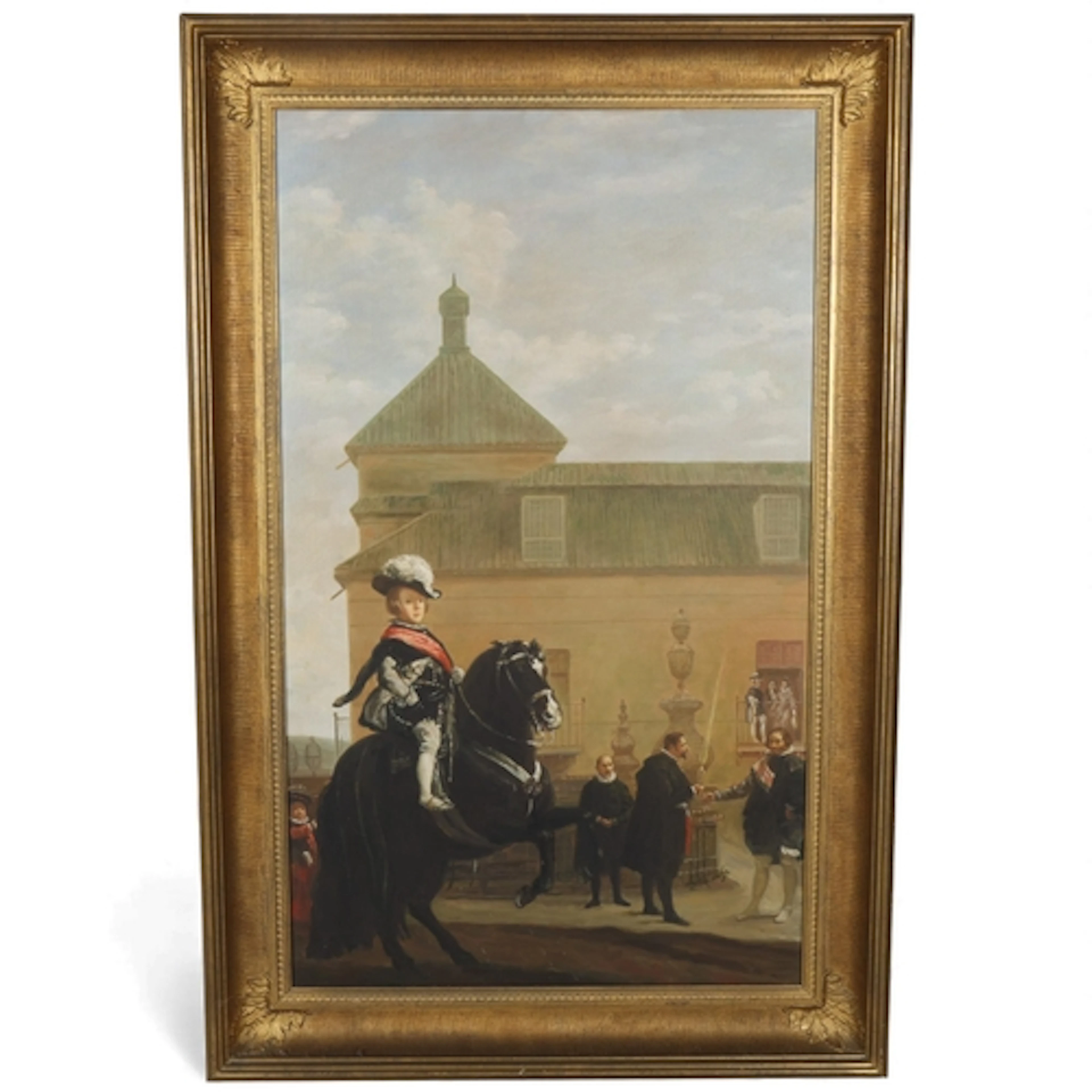 After Diego Velazquez, Prince Baltasar Carlos In The Riding ...