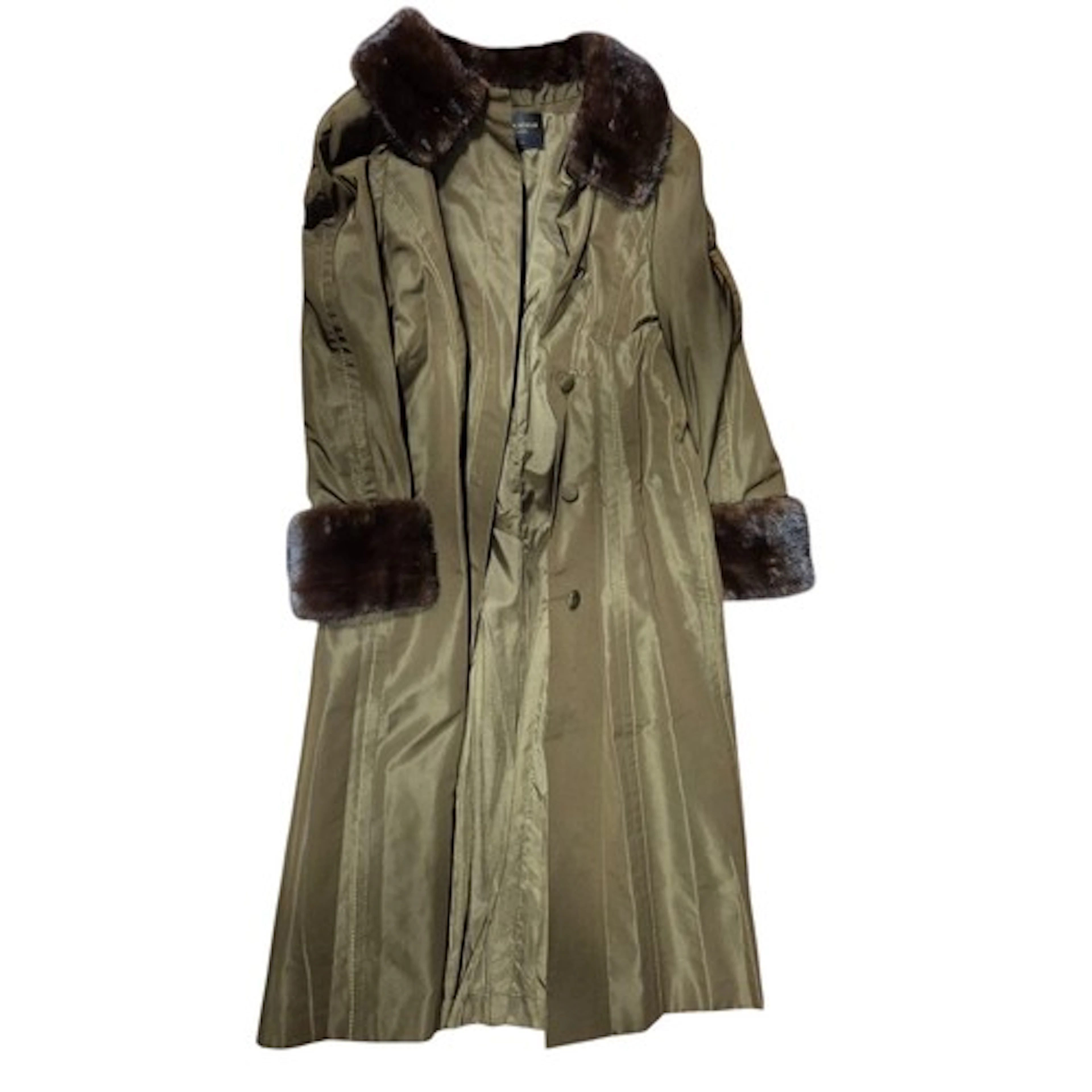 A Bruce Oldfield couture, light weight full length lady's co...