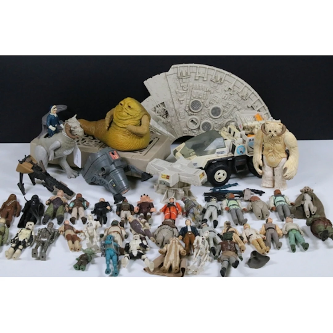 Star Wars - Collection of original Star Wars figures, creatu...