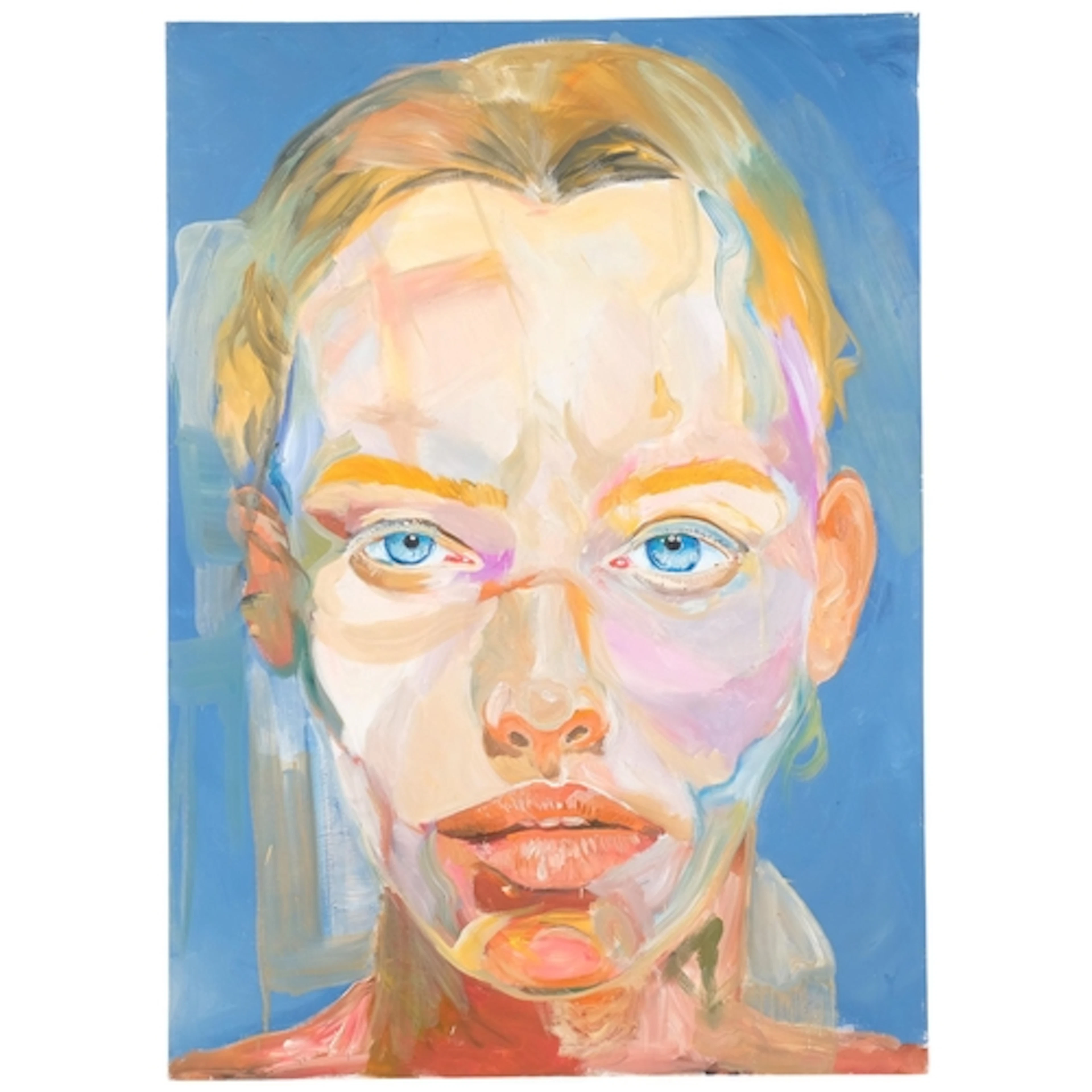 Clive Fredriksson, oils on canvas, portrait in the style of ...