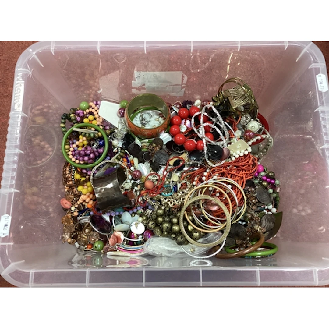 A Quantity of Modern Costume Jewellery :- One Box