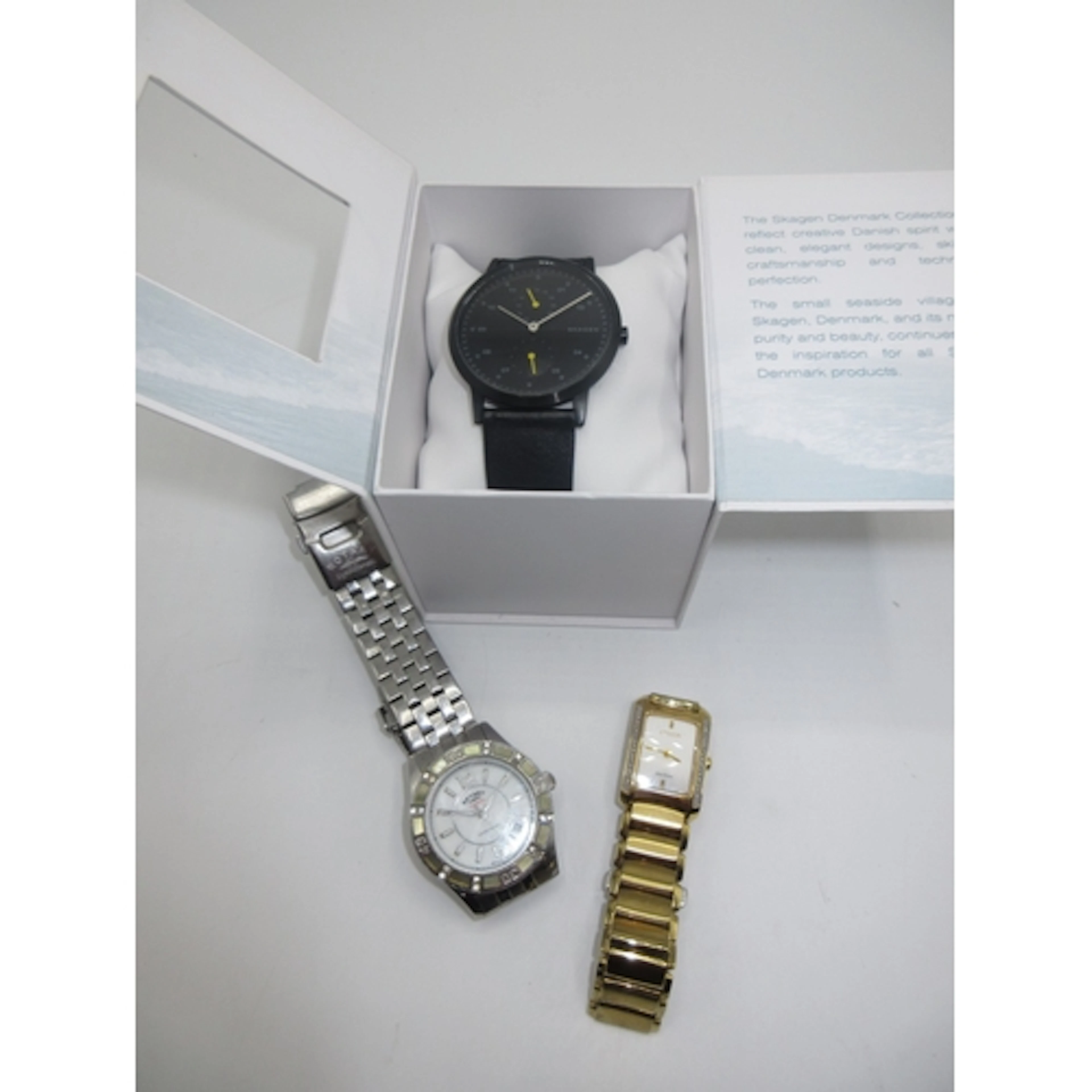Gents Rotary Chronospeed and Skagen Watches and a Ladies Cit...