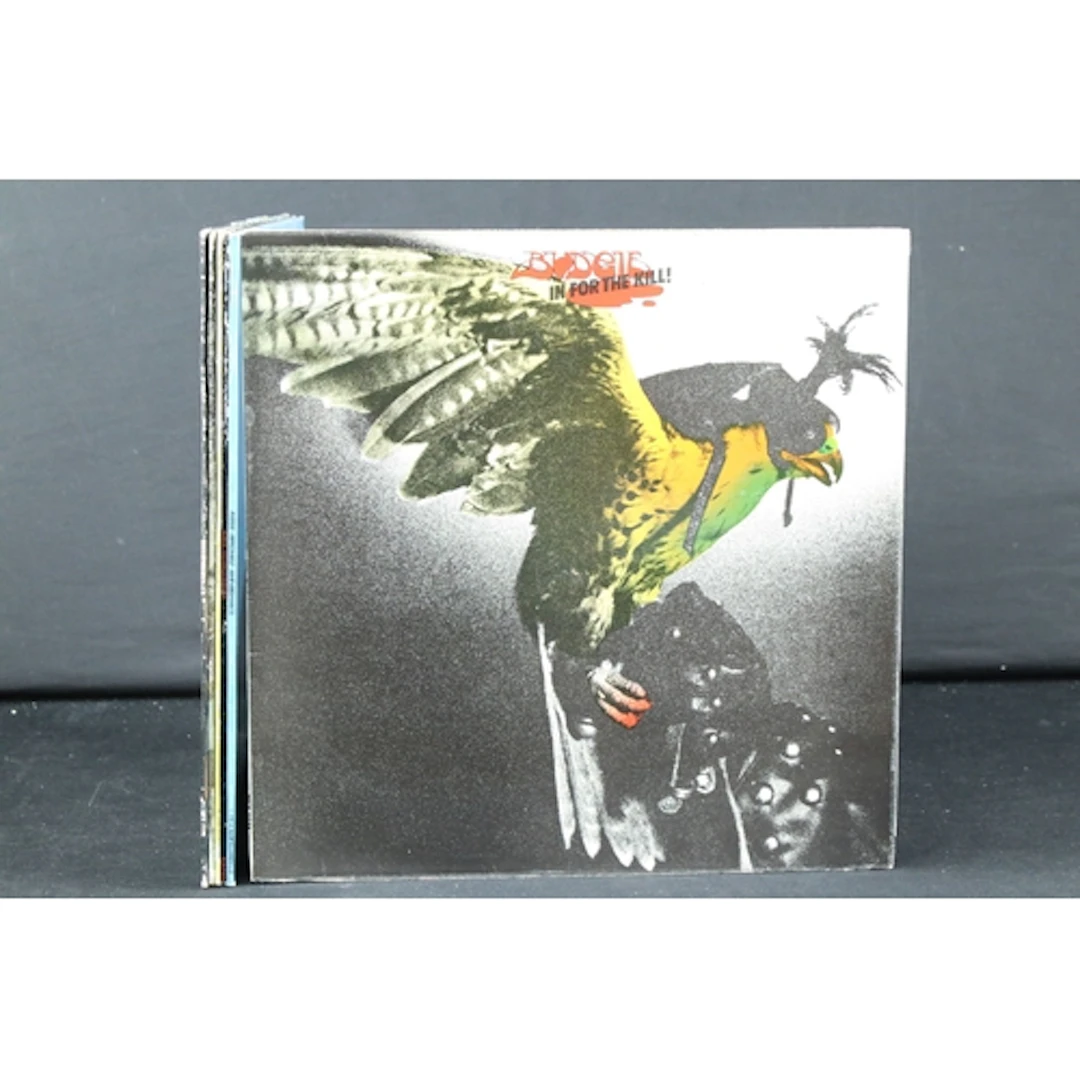 Vinyl - 6 Budgie LPs to include In For The Kill, Impeckable,...