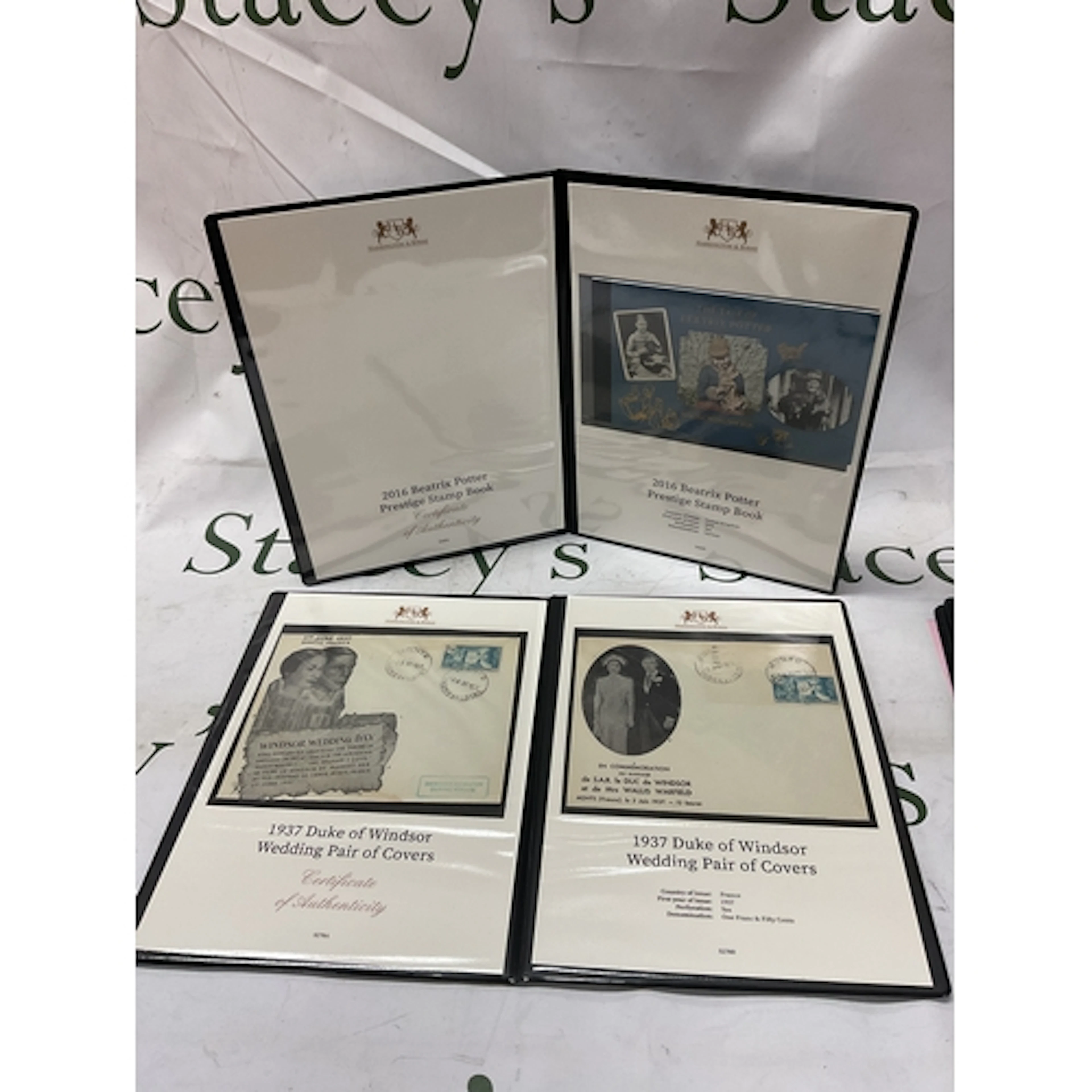 Five Harrington and Byrne stamp sets and FDCs. NO RESERVE