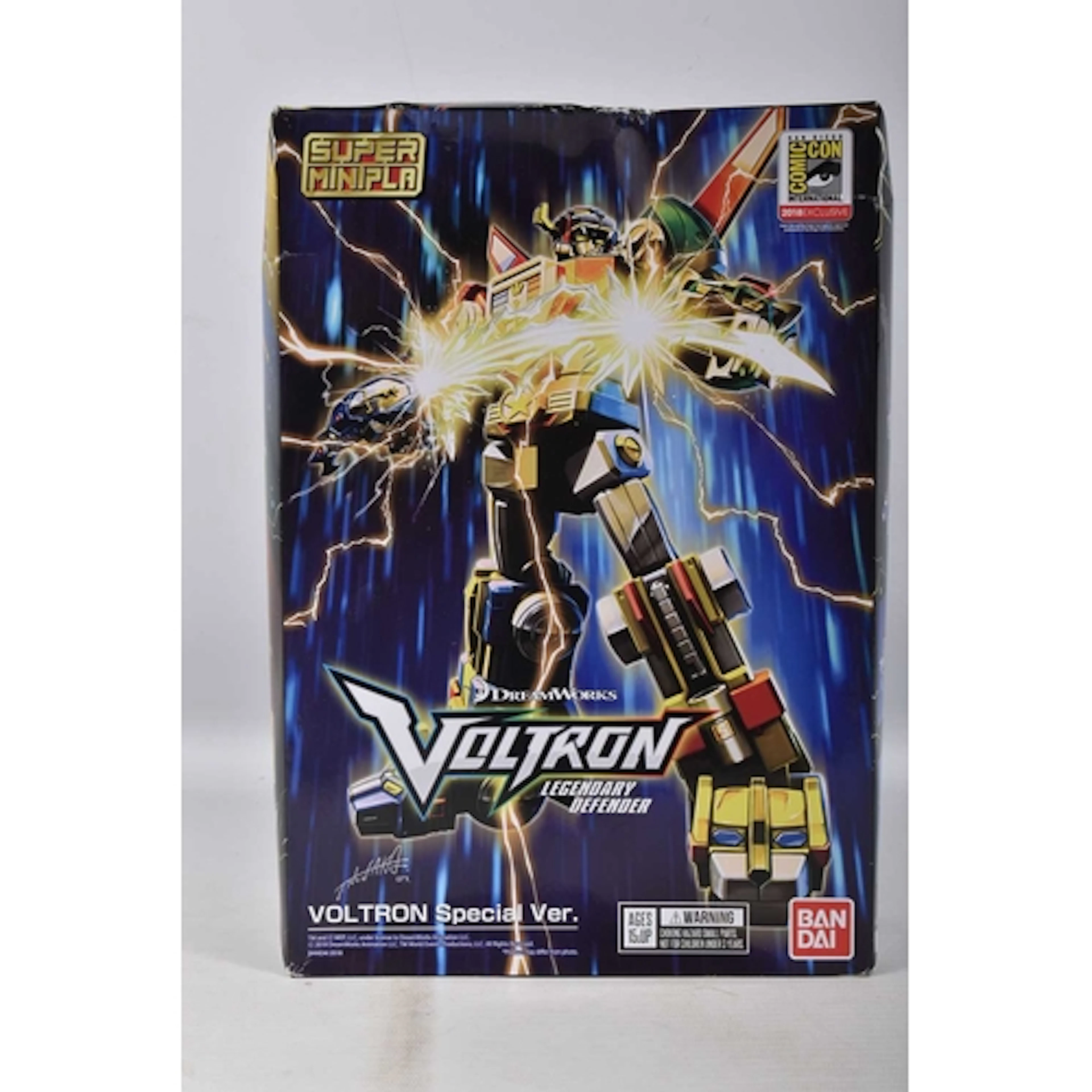 A BOXED SEALED BANDAI SUPER MINIPLA DREAMWORKS VOLTRON LEGEN...
