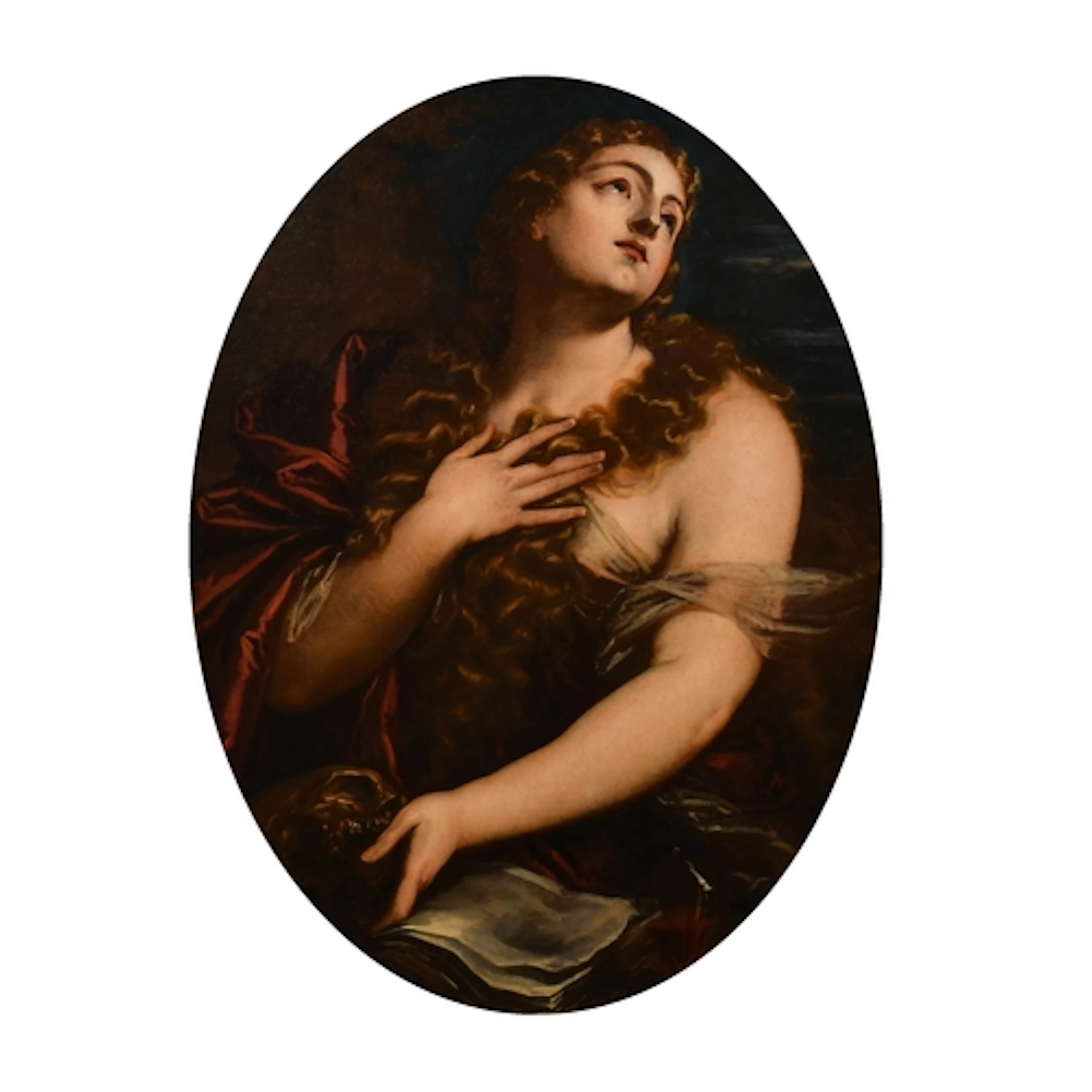 Manner of Guido Reni (1575-1642) Italian. The Penitent Magda...