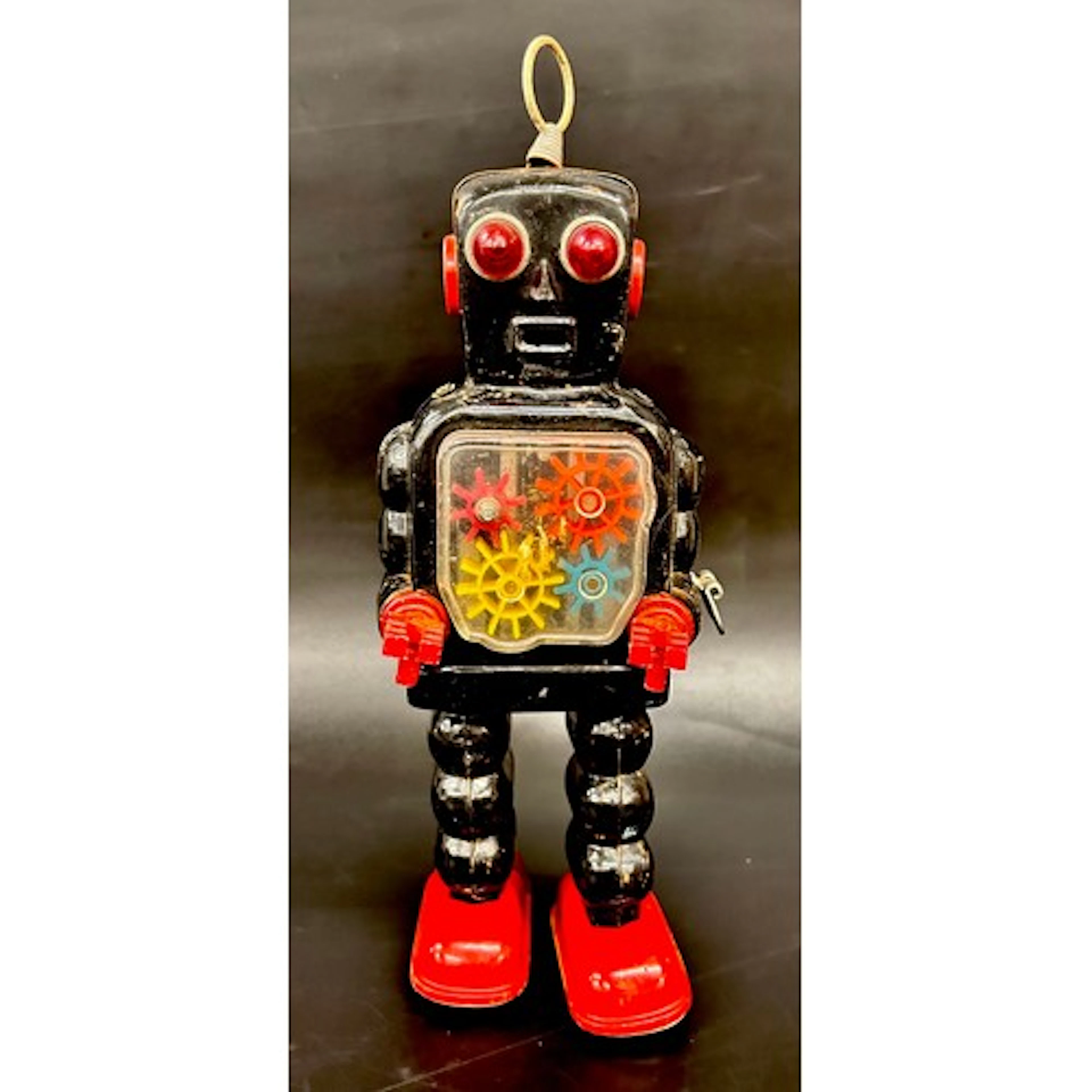 A vintage Japanese Yoshiya clockwork tin-plate 1950s / 60s f...