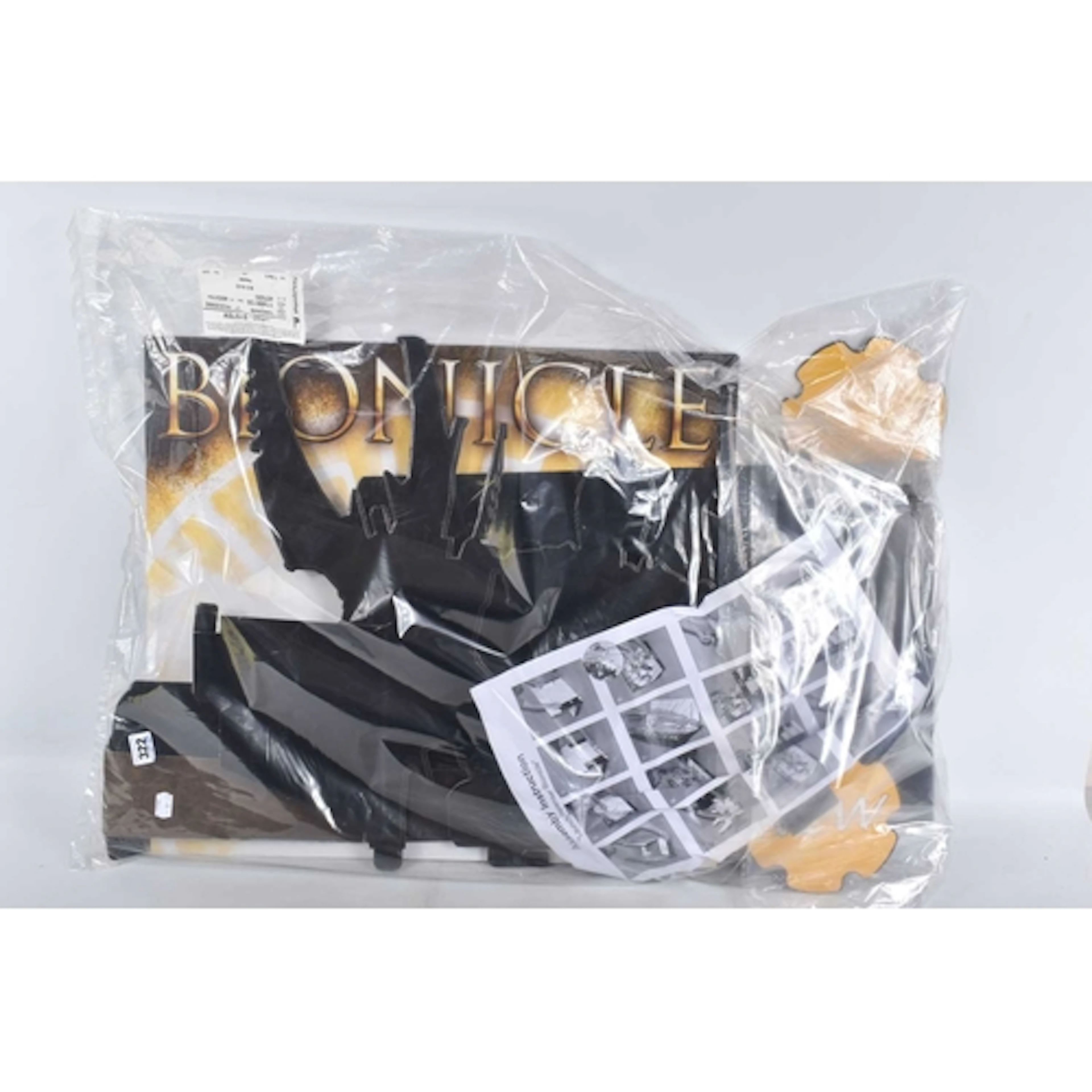 A SEALED LEGO BIONICLE LEGENDS POS IN CLEAR BAG, dismantled ...