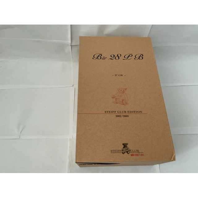 A Boxed Bear 28 LB Steiff Club Edition 2002/3 Steiff Teddy B...