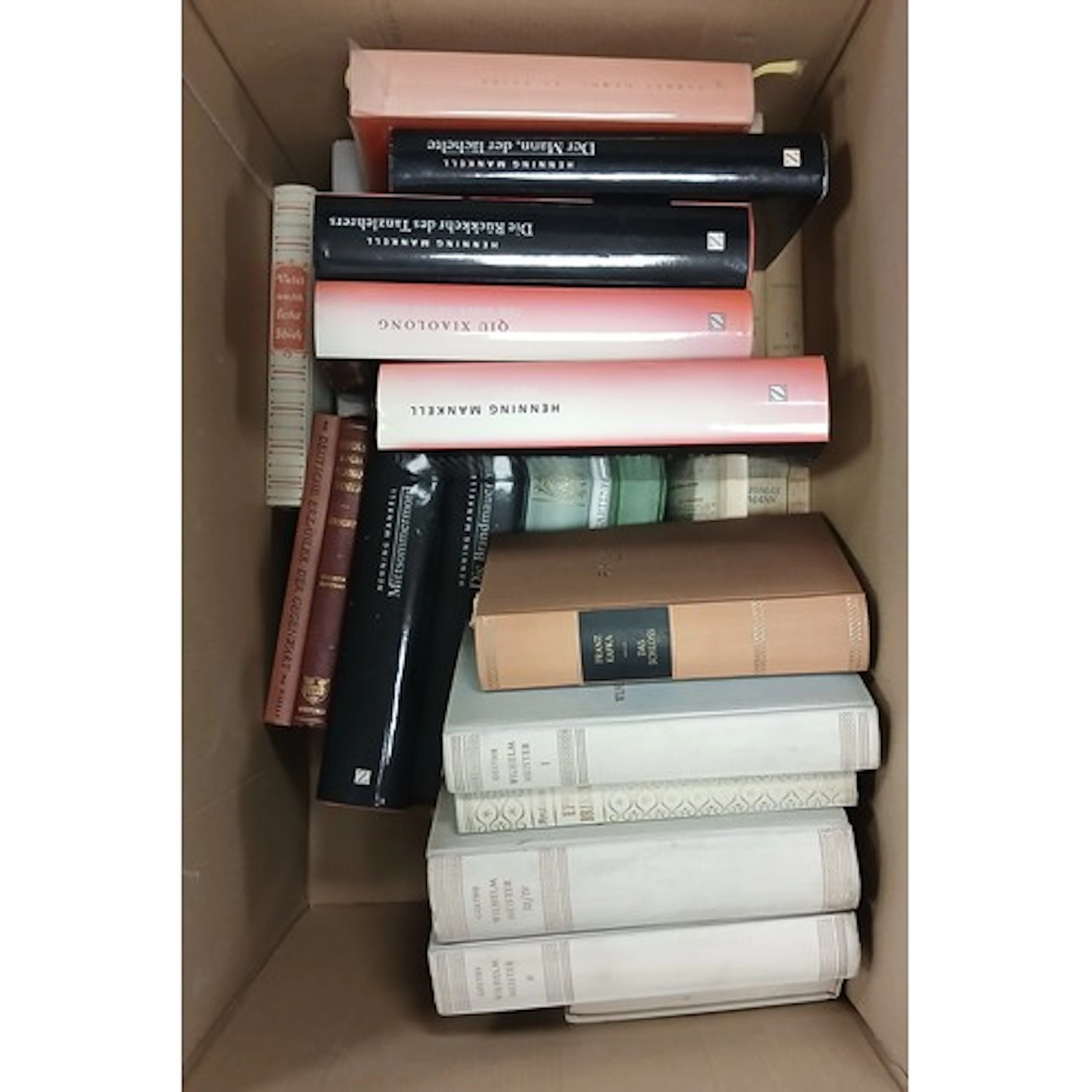 Books to include golf reference, art history, etc.