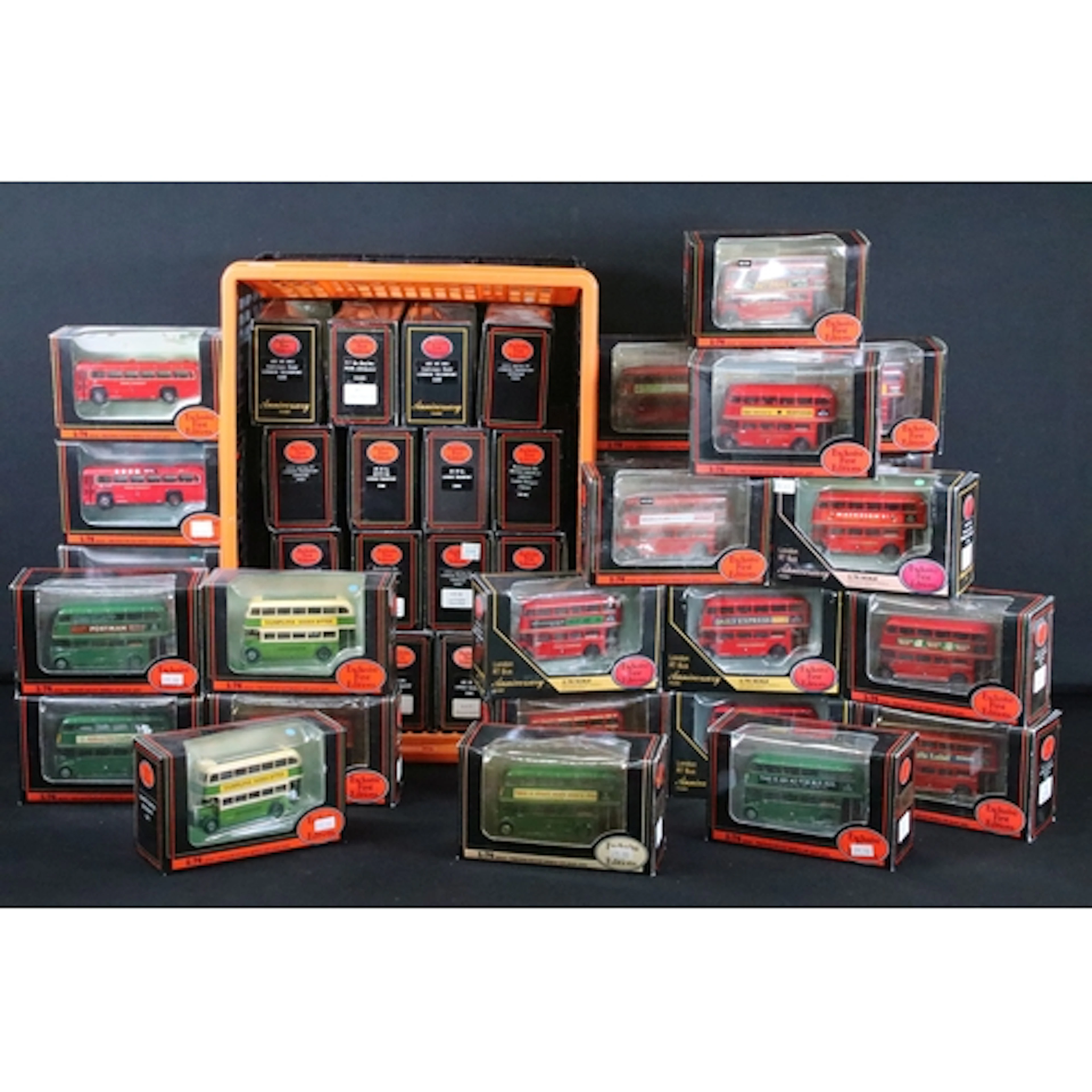 45 Boxed EFE Exclusive First Editions diecast model buses to...