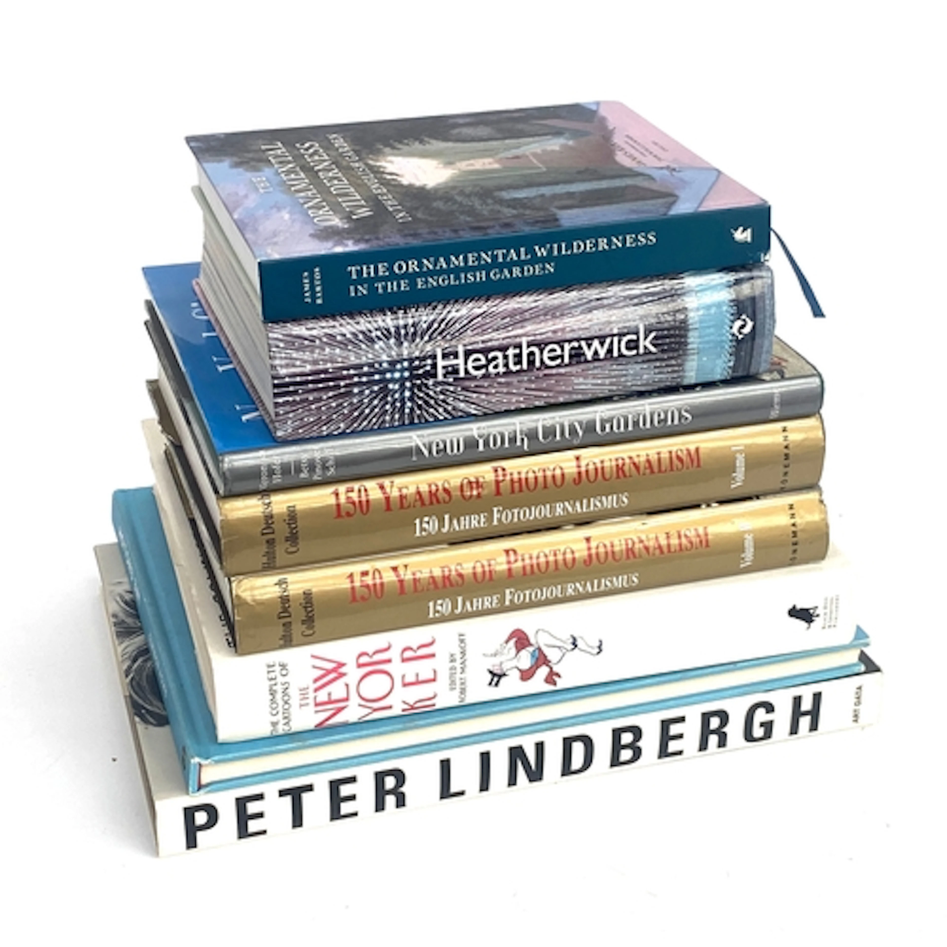 BOOKS, PHOTOGRAPHY/GARDEN DESIGN/ART etc. To inc. LINDBERGH,...