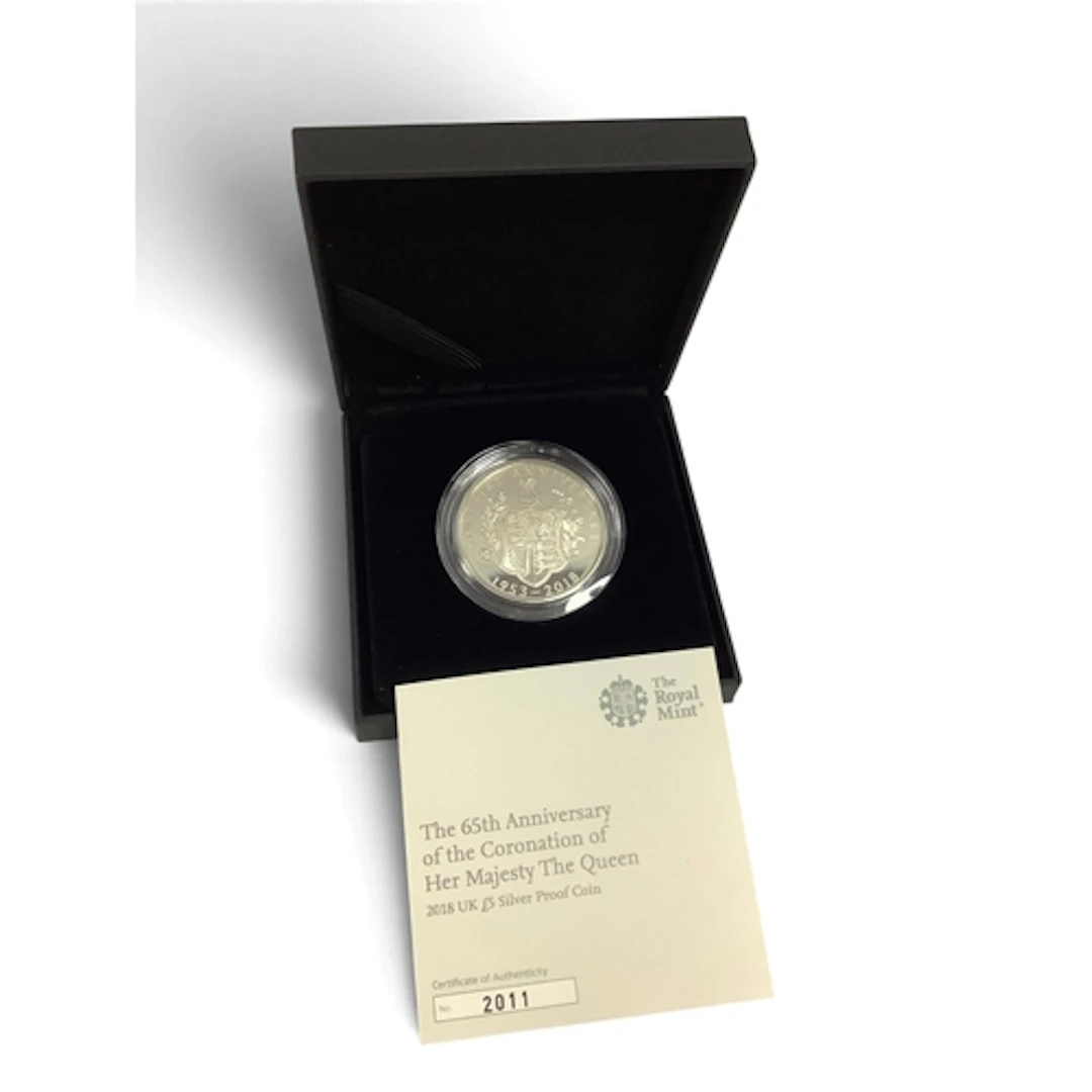 2018 Royal Mint The 65th Anniversary Of The Coronation Of QE...