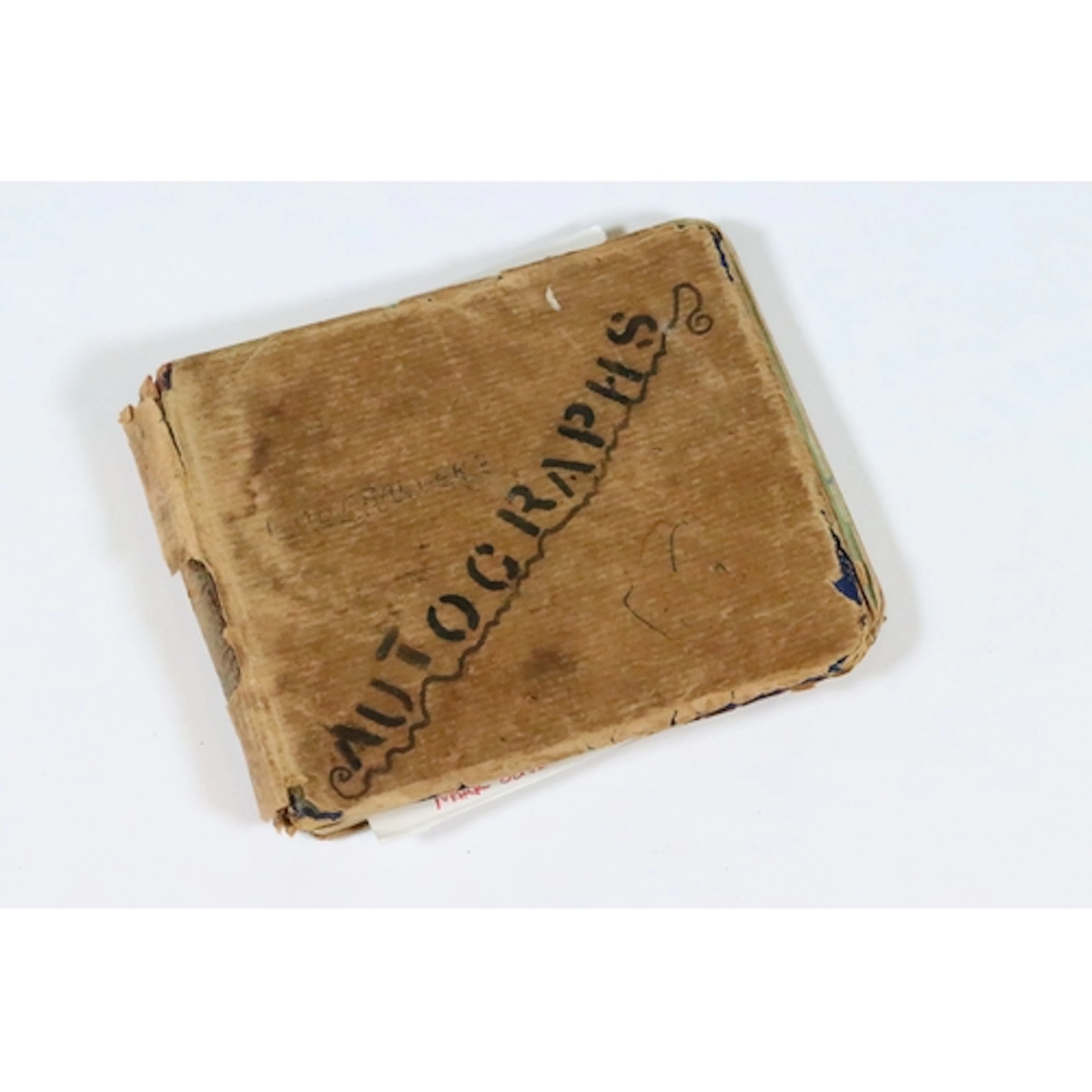 Football interest - autograph book with signatures from mid-...