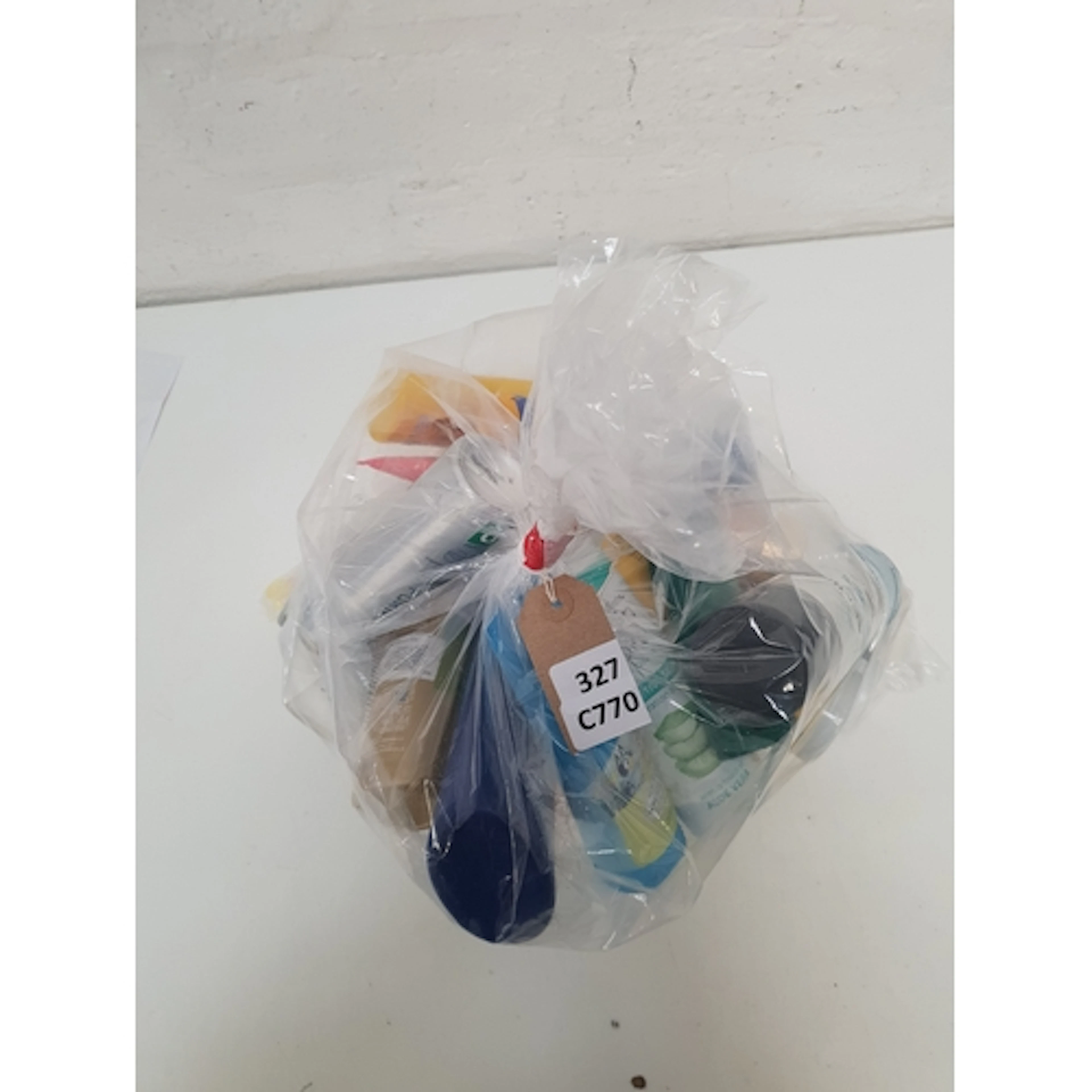 ONE BAG OF USED COSMETIC ITEMS including Mitchum and Nivea