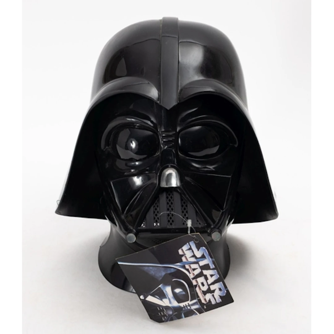 A Don Post Darth Vader mask, with original label, together w...