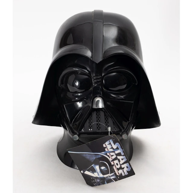 A Don Post Darth Vader mask, with original label, together w...