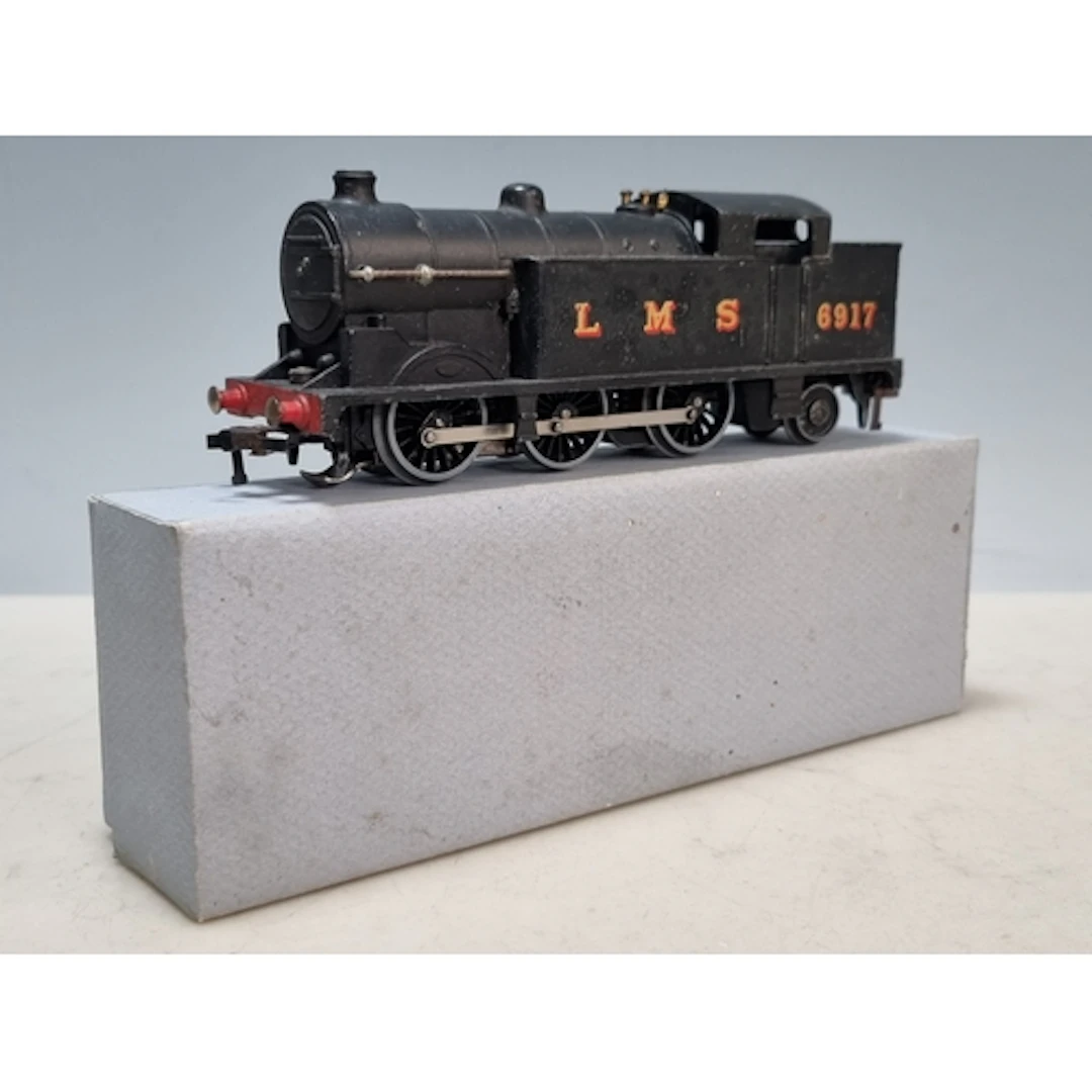 An unboxed Hornby Dublo EDL7 early lettered LMS 0-6-2T Locom...