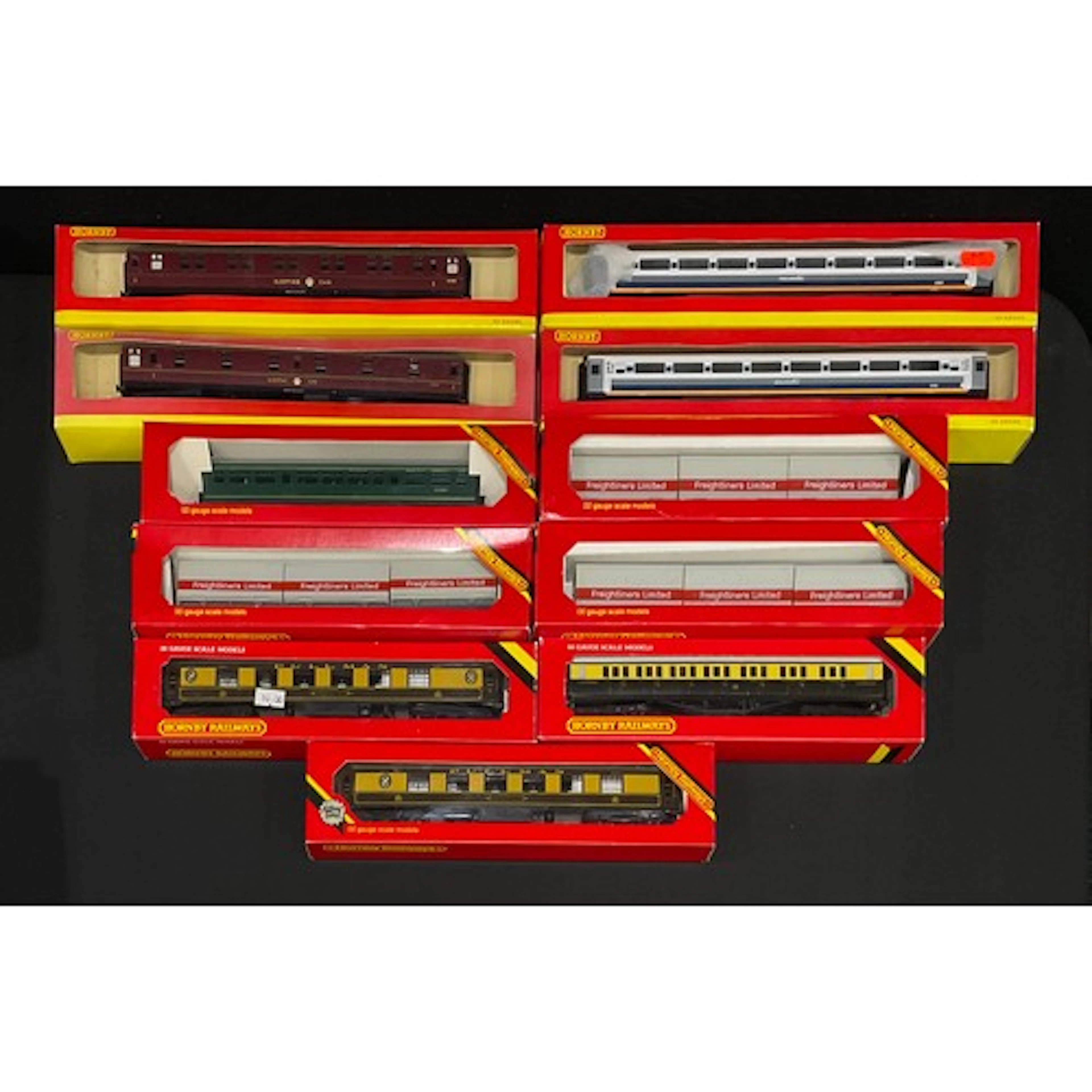 Hornby Model Railways - A quantity of Horn y Railways boxed ...
