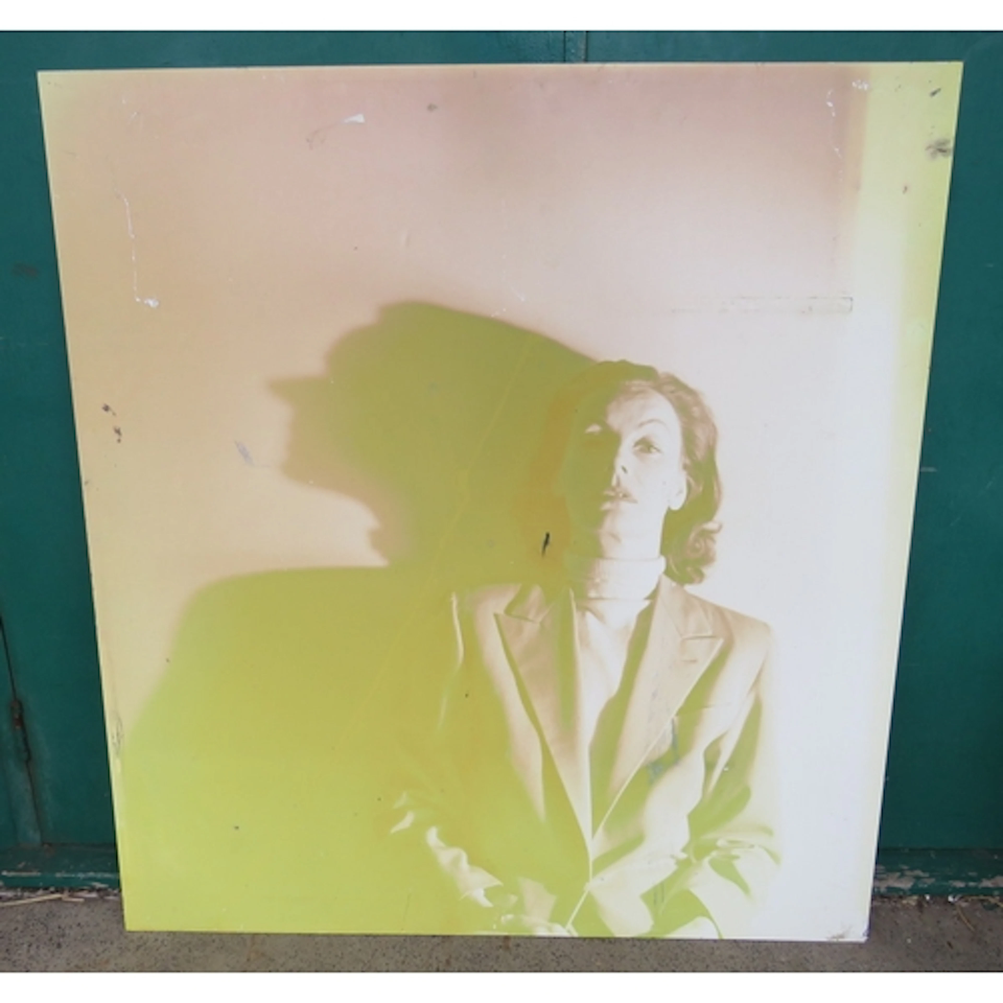 Very Large Vintage Photographic Print Greta Garbo by Cecil B...