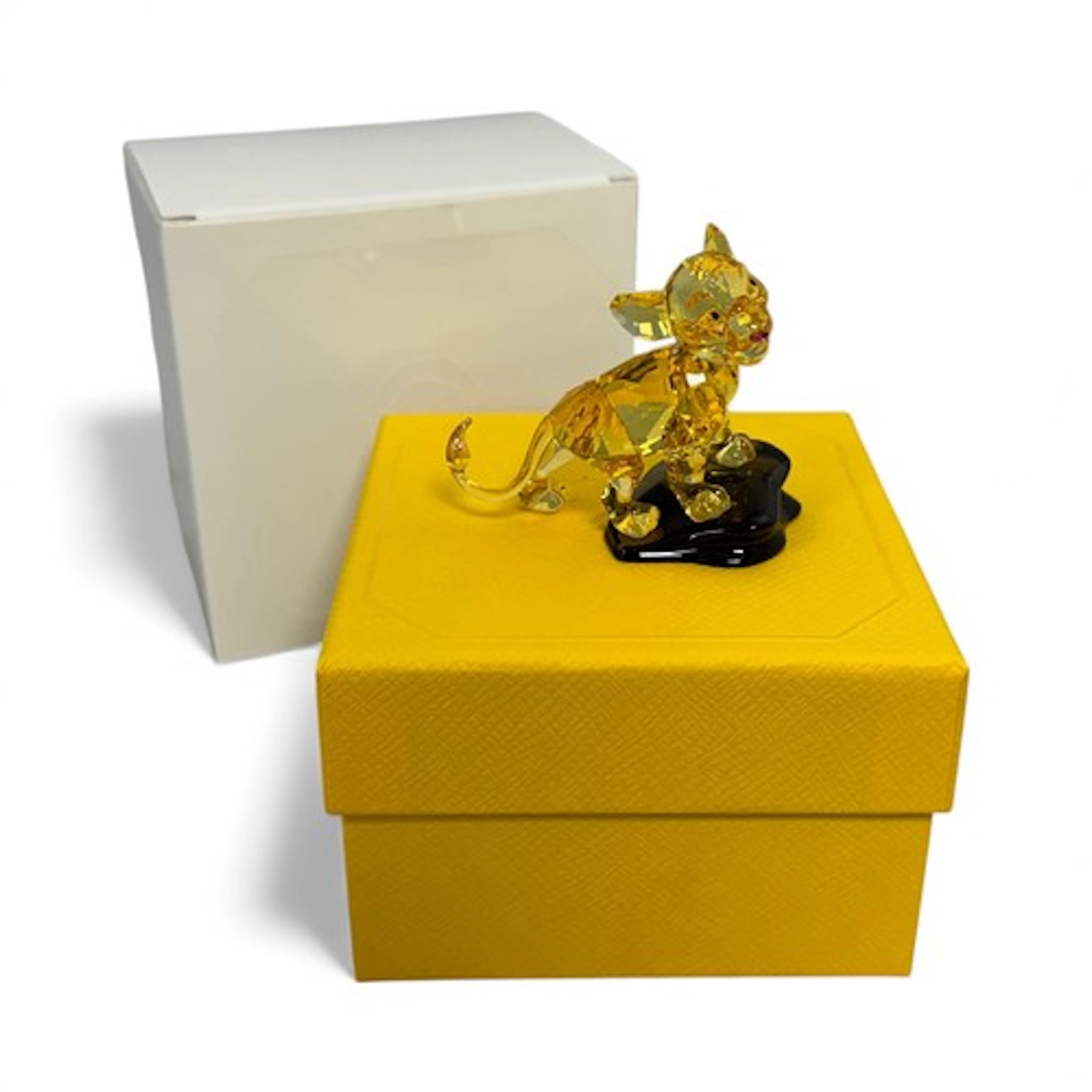 Swarovski, a Disney Swarovski Simba figurine 5681811. In box...