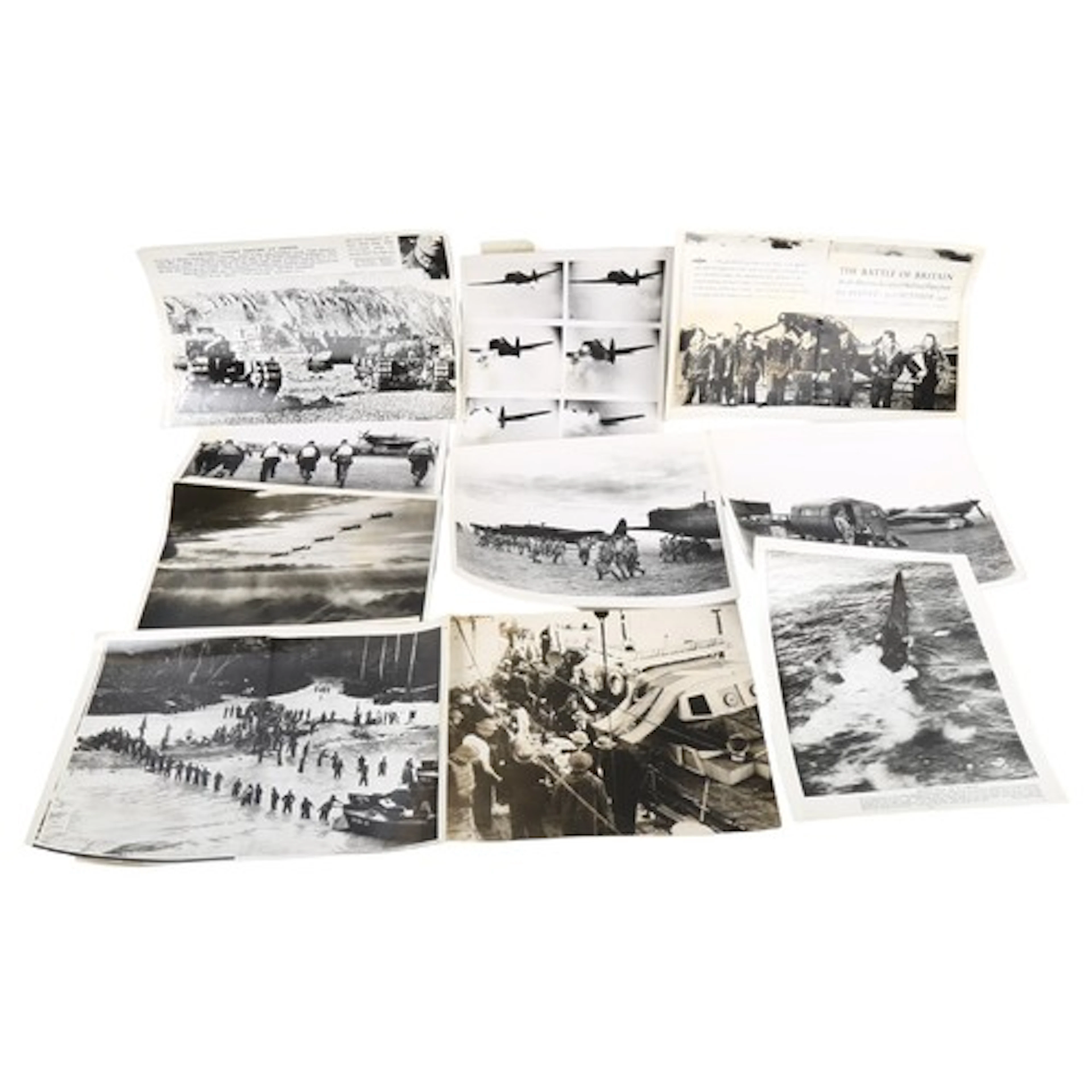 A collection of original Second World War Period press photo...