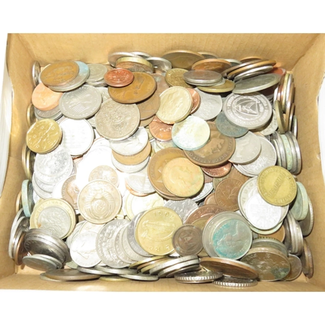 Quantity of various coinage