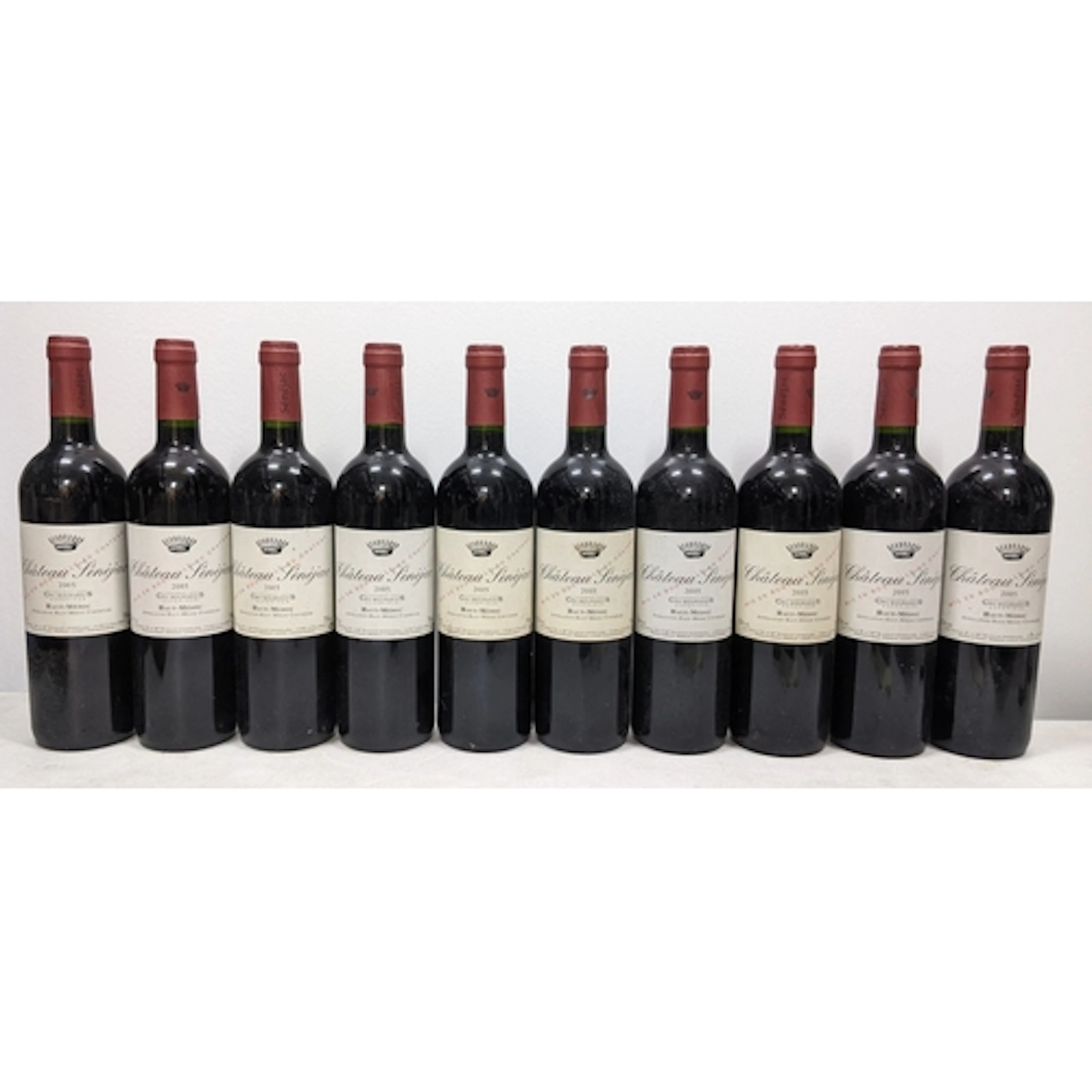 Ten bottles of Château Sénéjac 2005, Haut-Médoc, Cru Bourgeo...