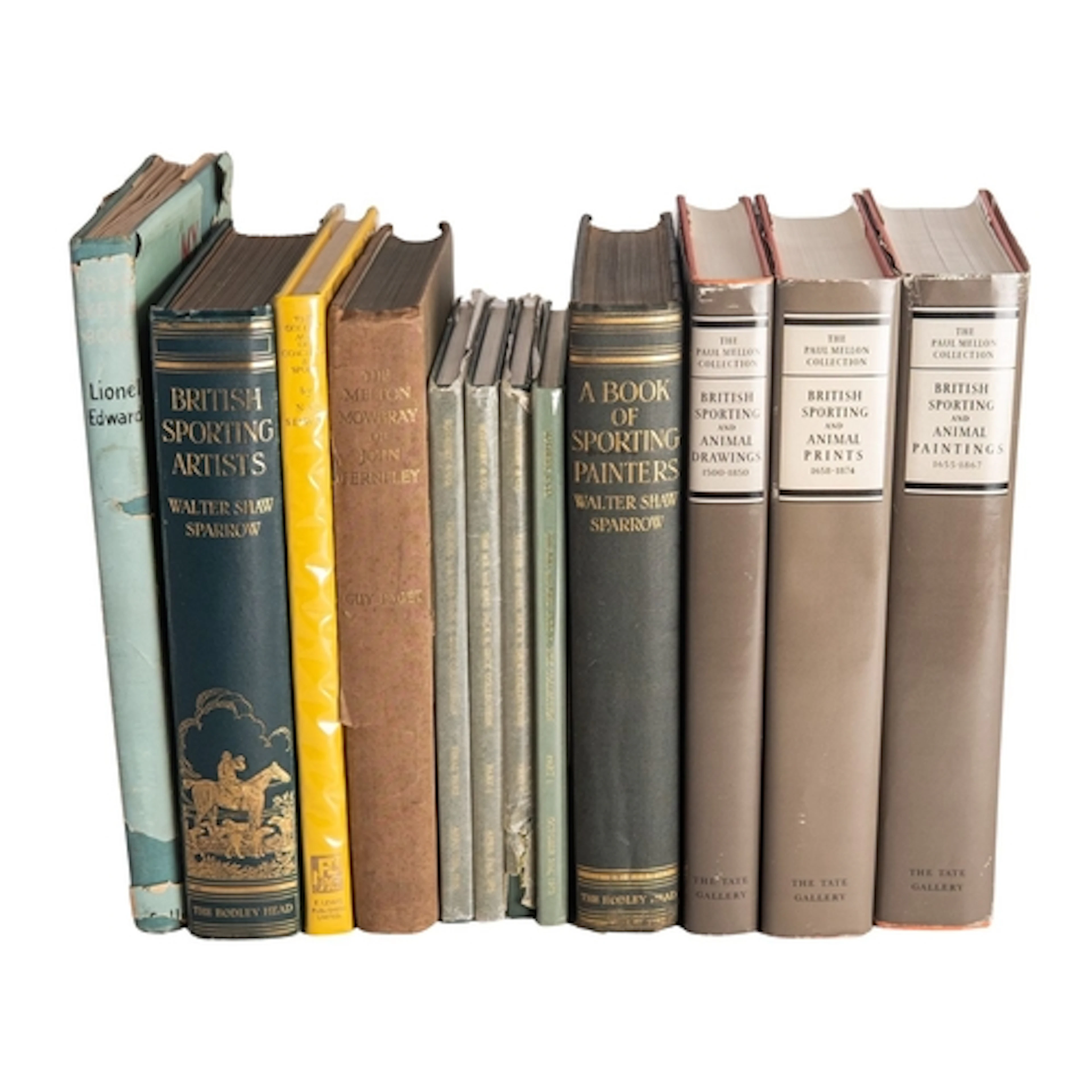 SPORTING, ART AND ART REFERENCE. A collection of 40 vols., i...